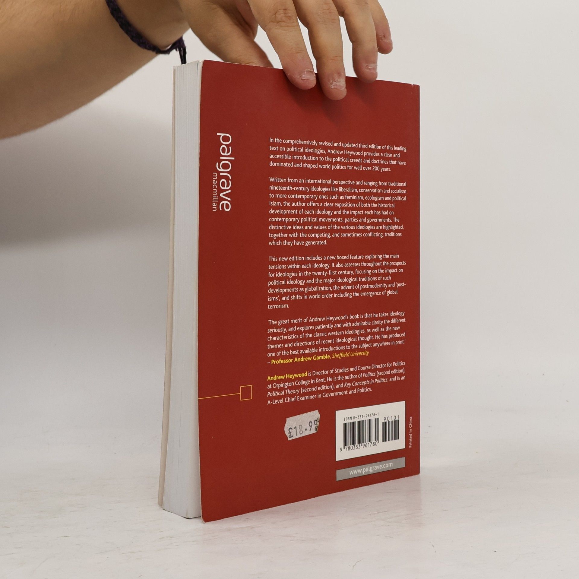 Andrew Heywood Political Ideologies