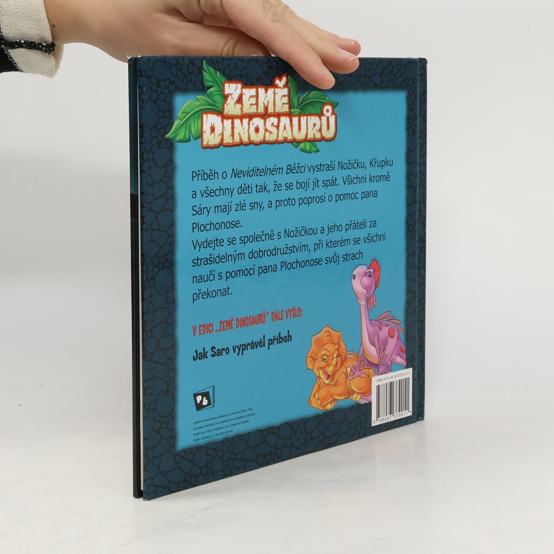 Jennifer Frantz Země dinosaurů - Strašidelné dobrodružství