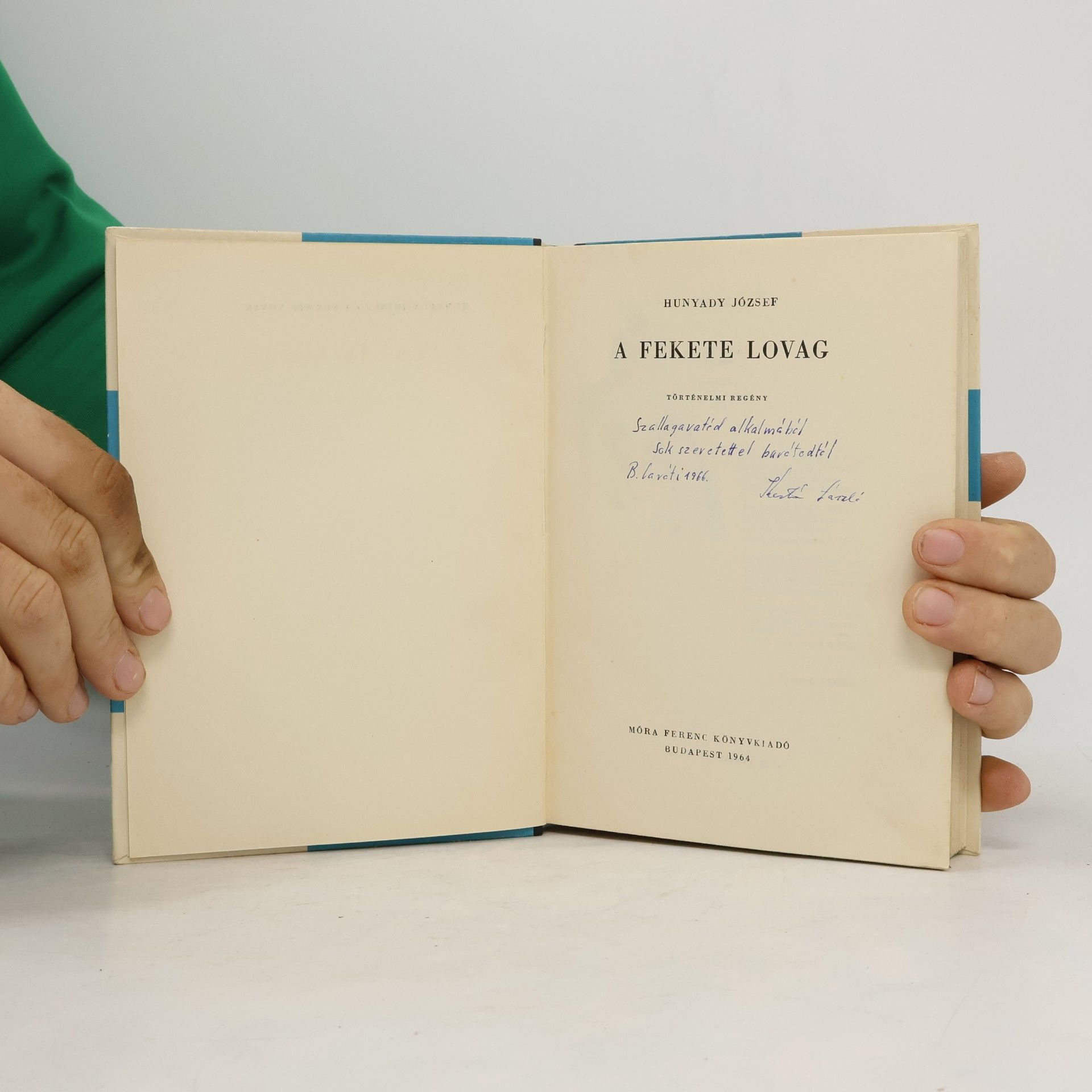 József Hunyady A fekete lovag