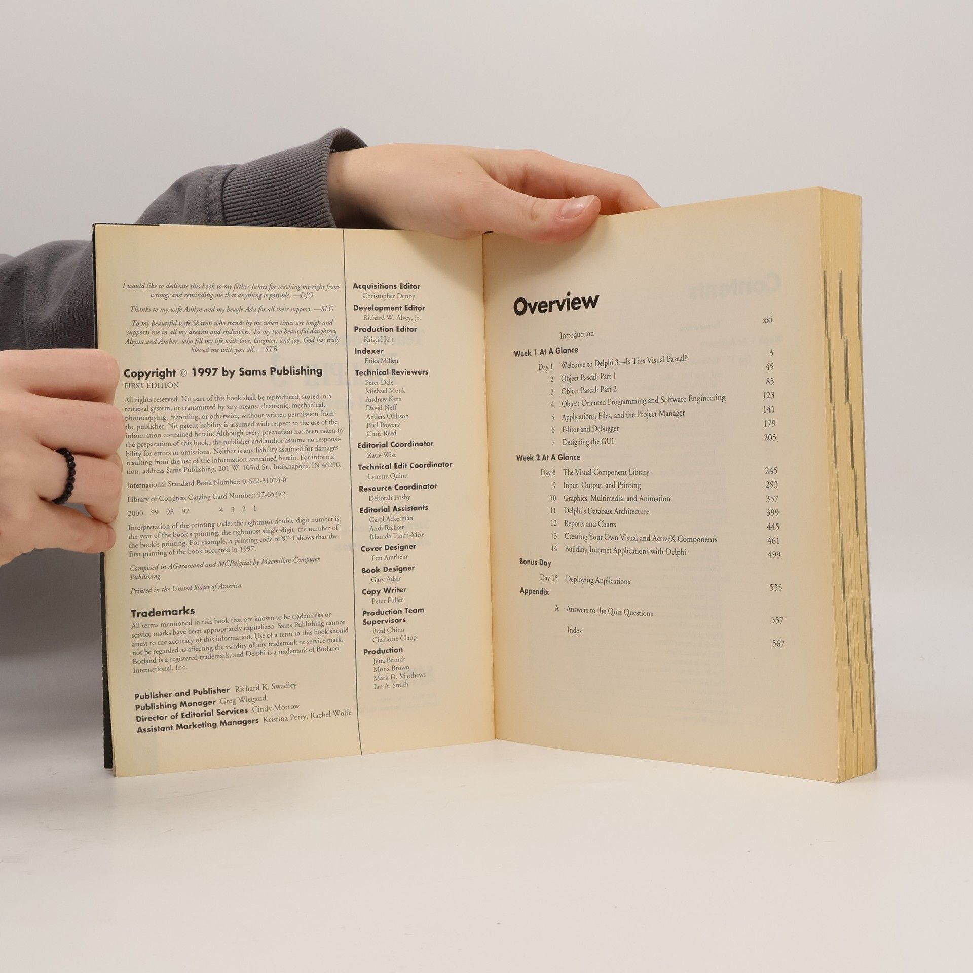 Autorenkollektiv Teach Yourself Delphi 3