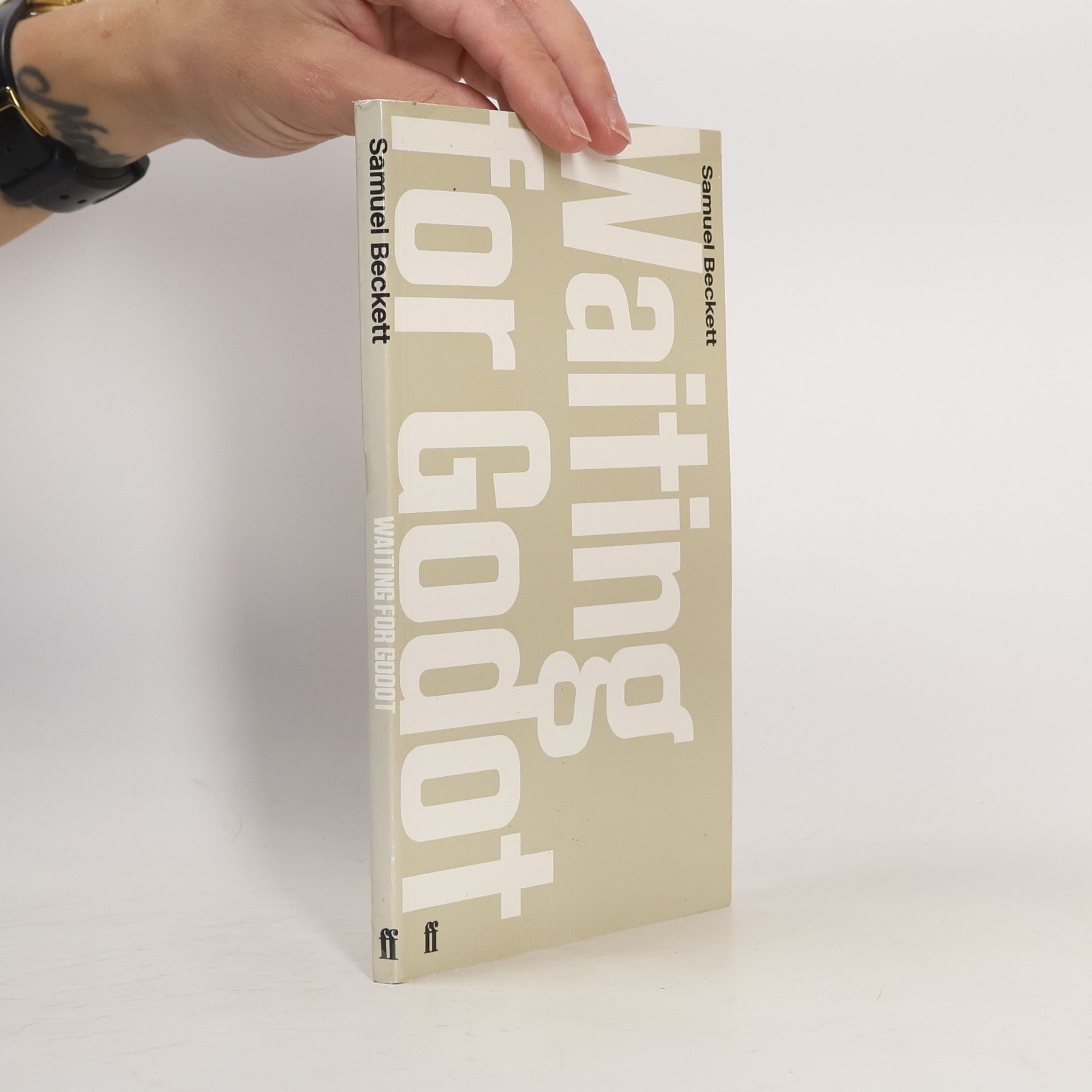 Samuel Beckett Waiting for Godot. Warten auf Godot, englische Ausgabe