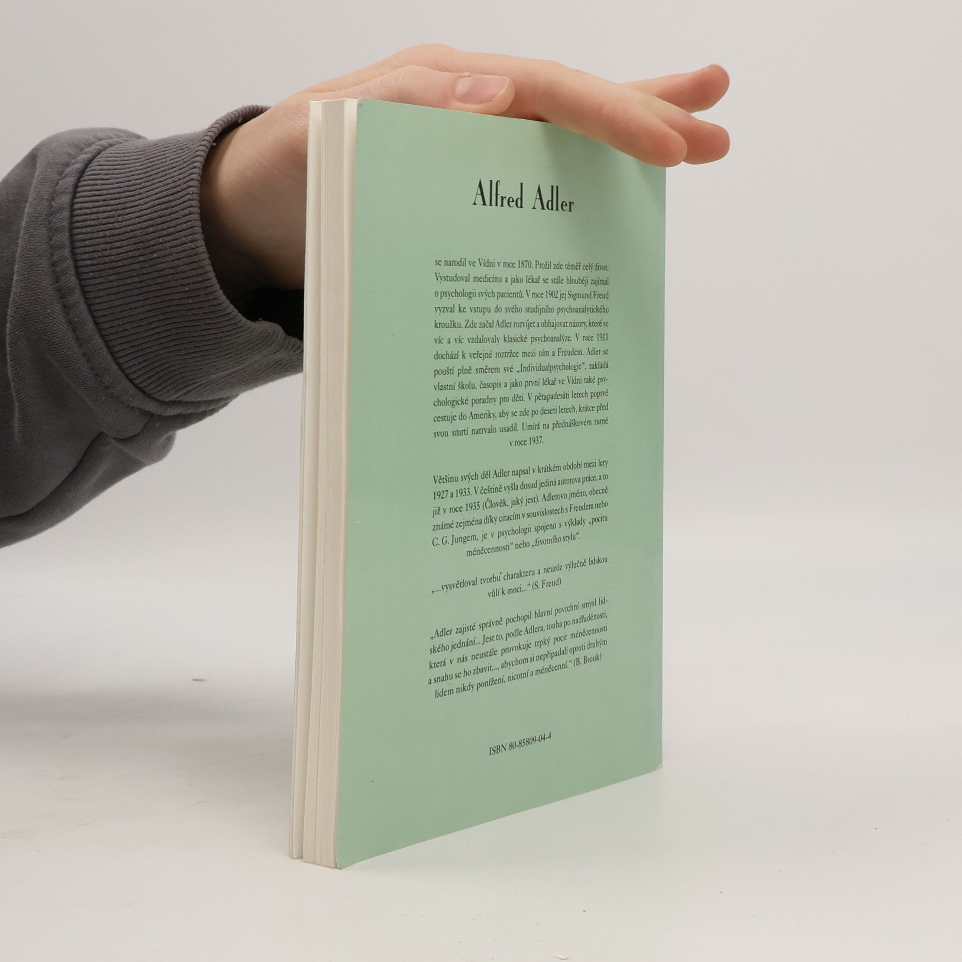Alfred Adler Umění rozumět. Příběh života a nemoci z pohledu individuální psychologie