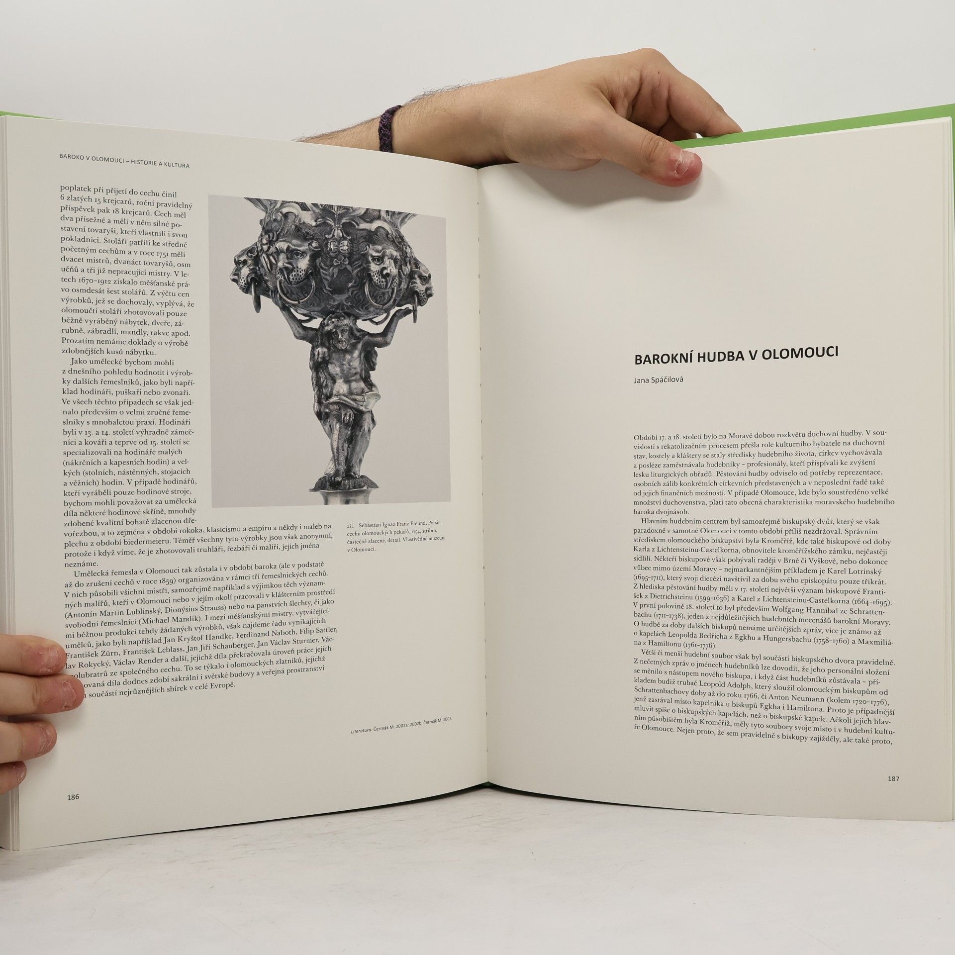 Ondřej Jakubec Olomoucké baroko 3. Historie a kultura. Výtvarná kultura let 1620-1780.