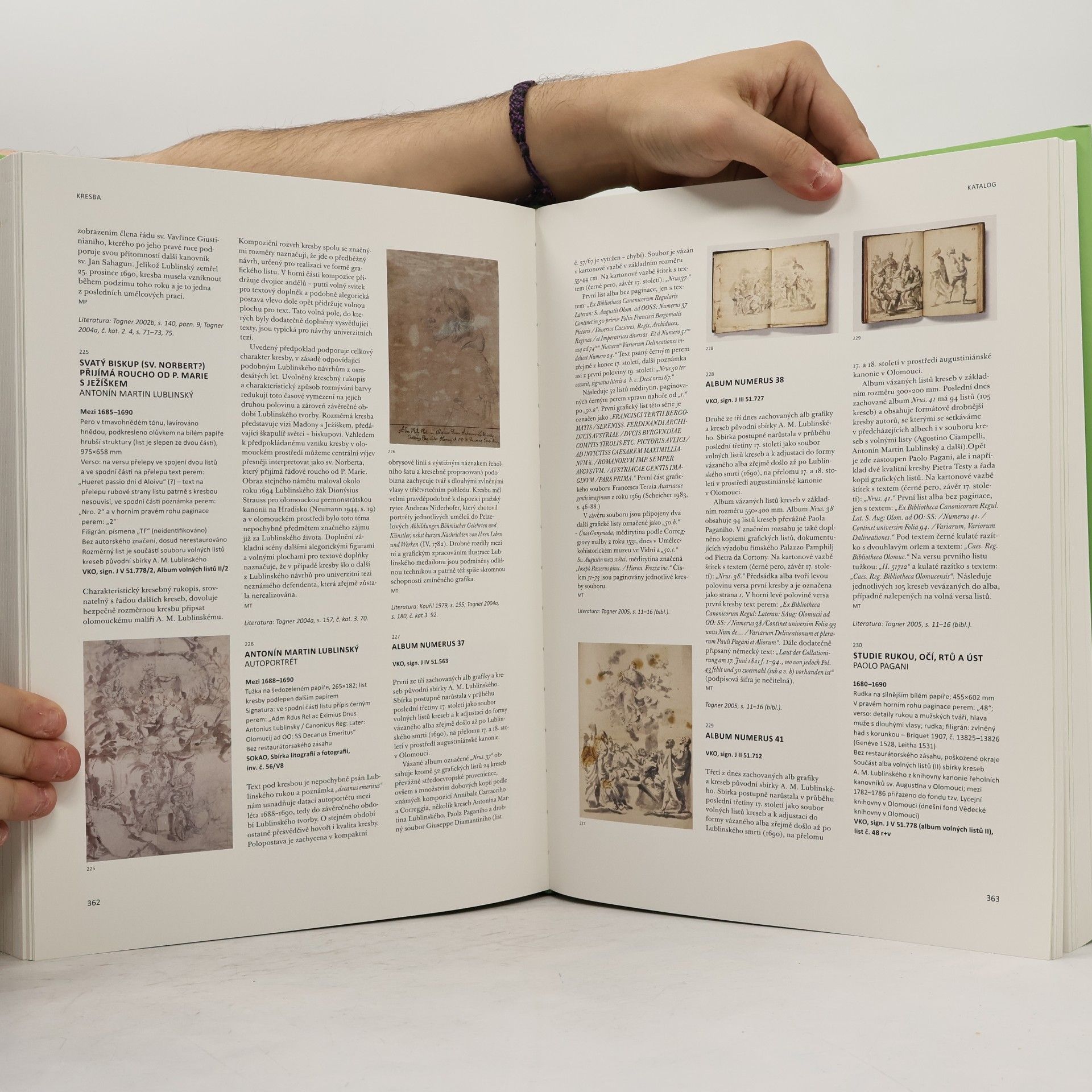 Ondřej Jakubec Olomoucké baroko 2. Katalog. Výtvarná kultura let 1620-1780.