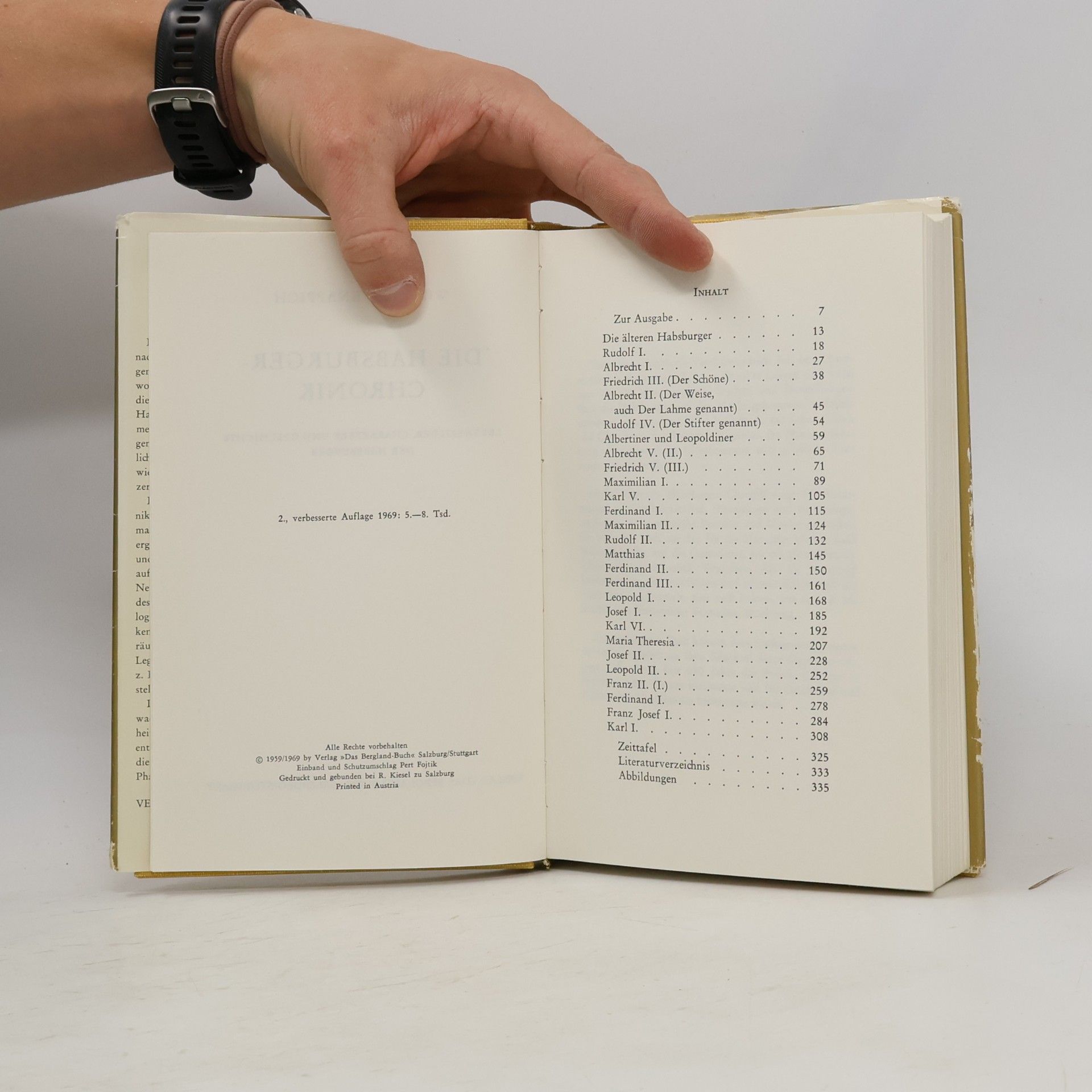 Wilhelm Knappich Die Habsburger Chronik