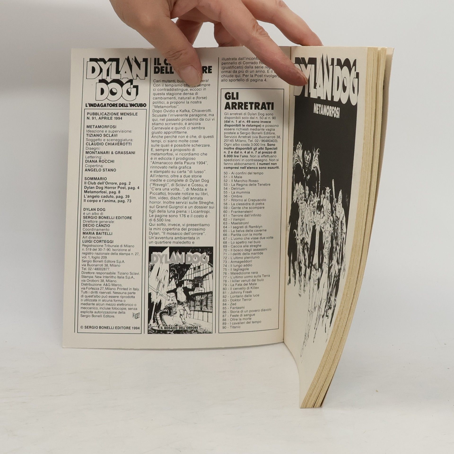 kolektiv Dylan Dog 91