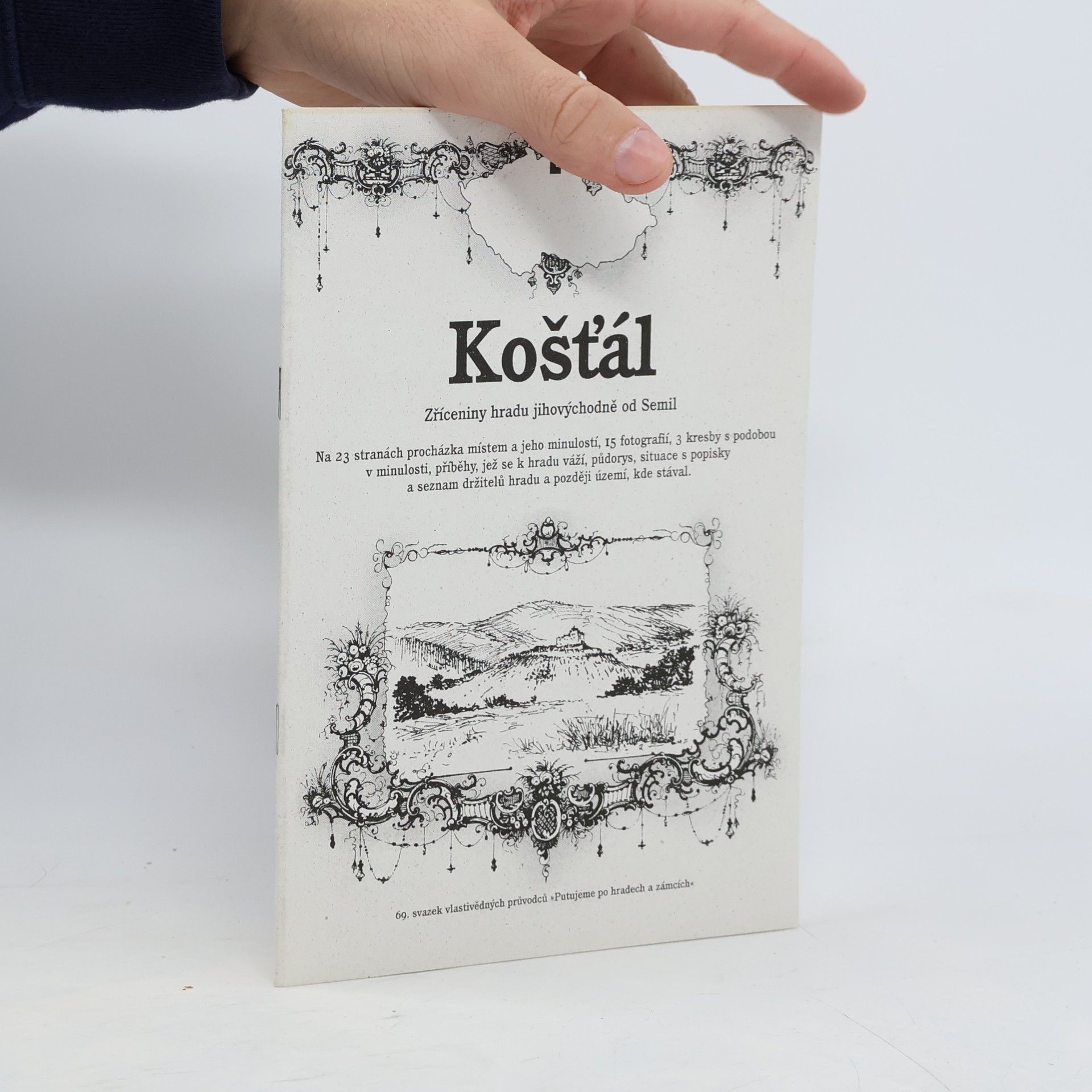 Košťál : zříceniny hradu jihovýchodně od Semil