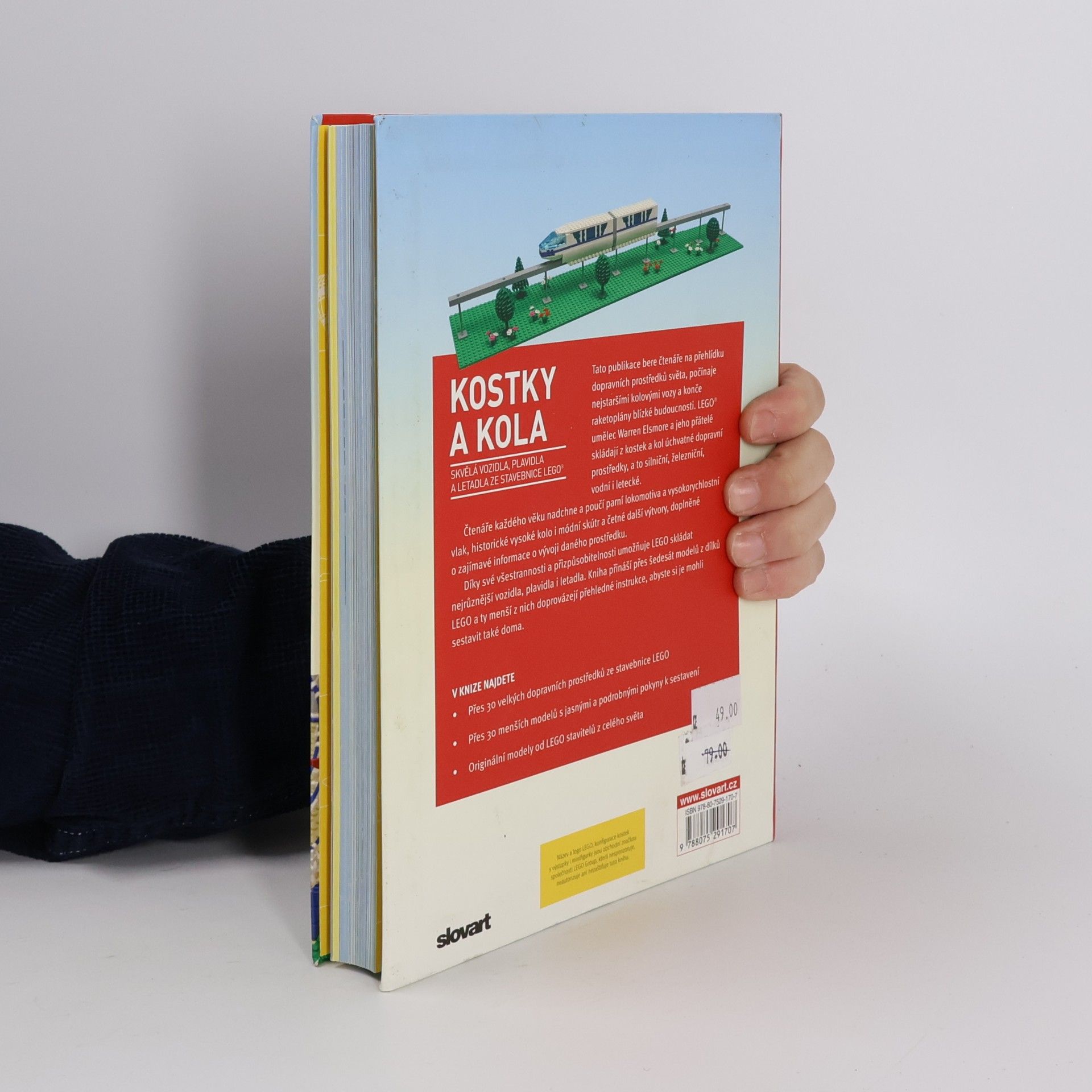 Waren Elsmore Kostky a kola: Skvělá vozidla, plavidla a letadla ze stavebnice LEGO®