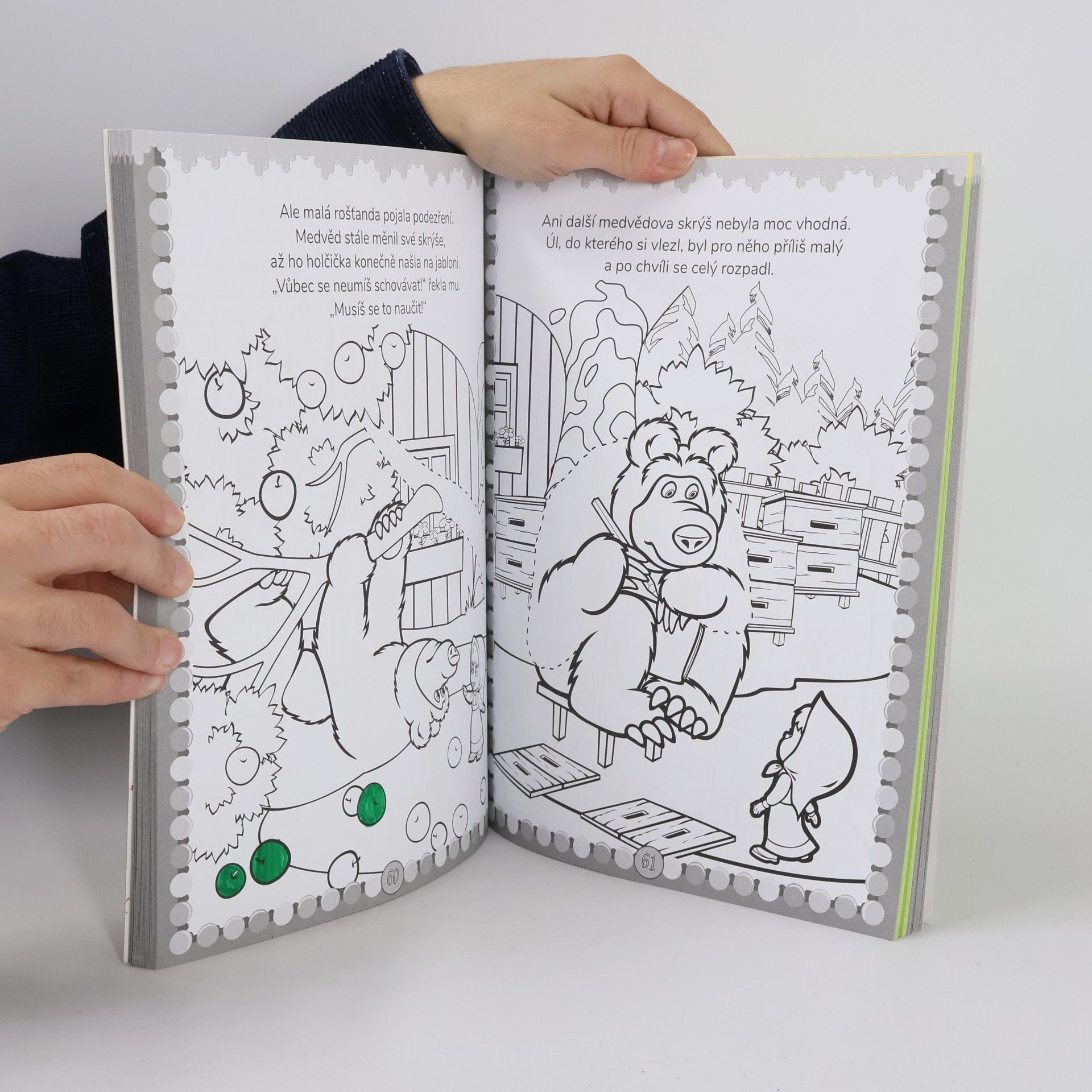 Autorenkollektiv Máša a Medvěd : velká kniha čtení a zábavy. 2