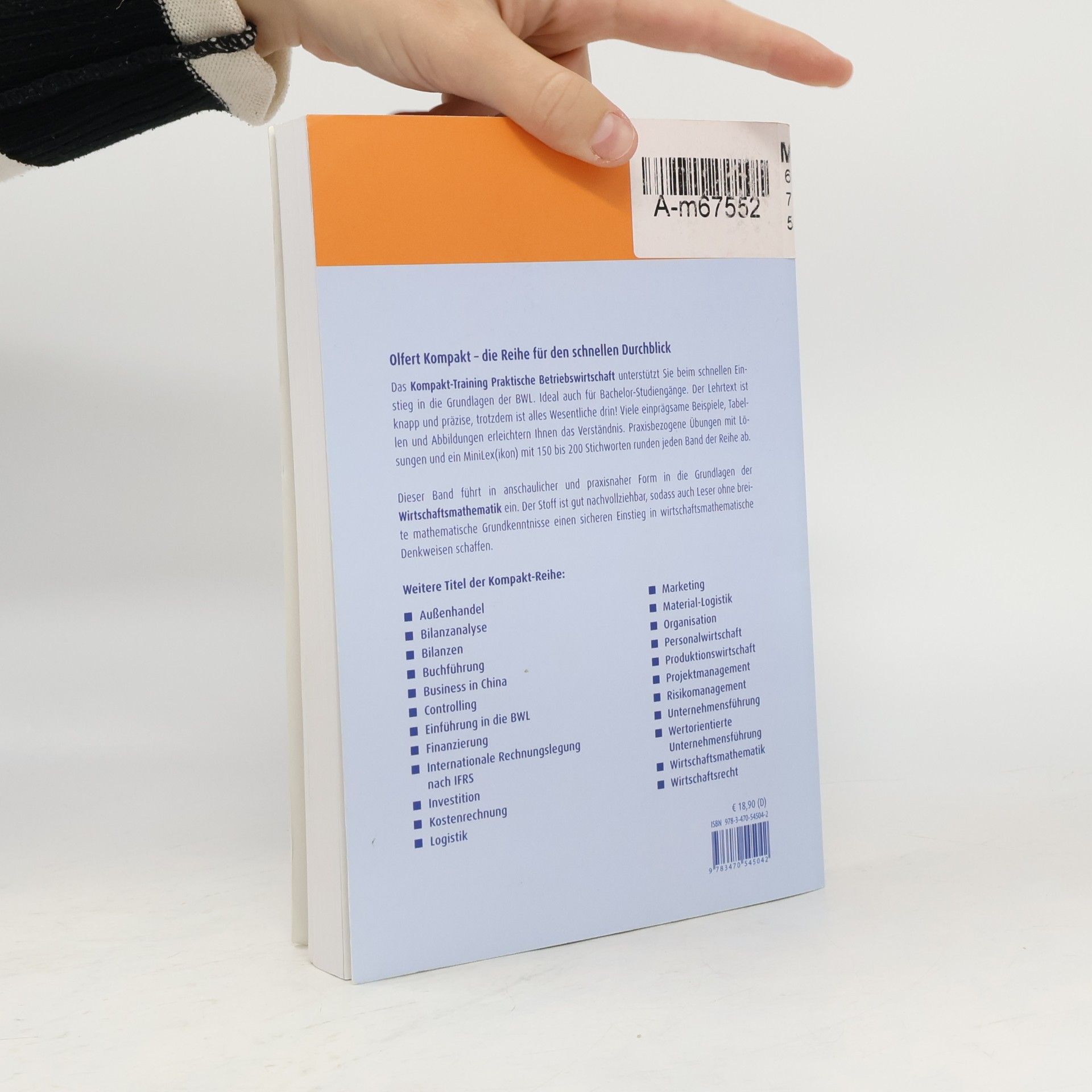 Siegfried Kirsch Kompakt-Training Praktische Betriebswirtschaft: Wirtschaftsmathematik