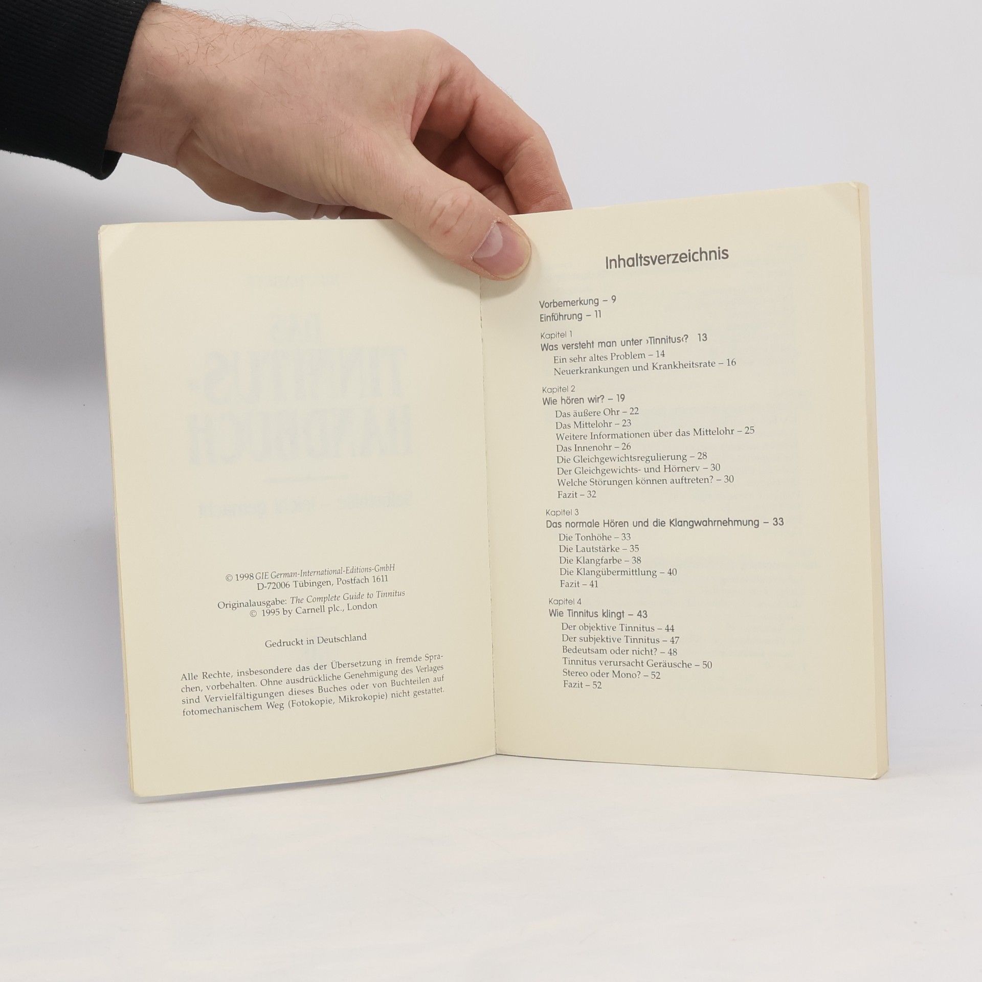 Bill Habets Das Tinnitus Handbuch