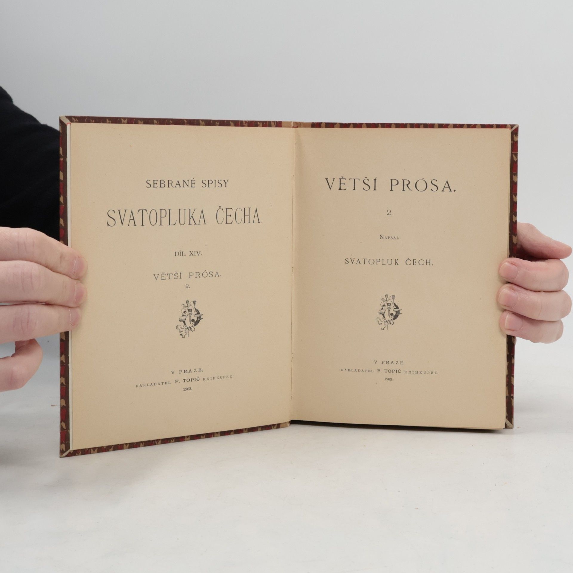 Svatopluk Čech Větší prósa 2