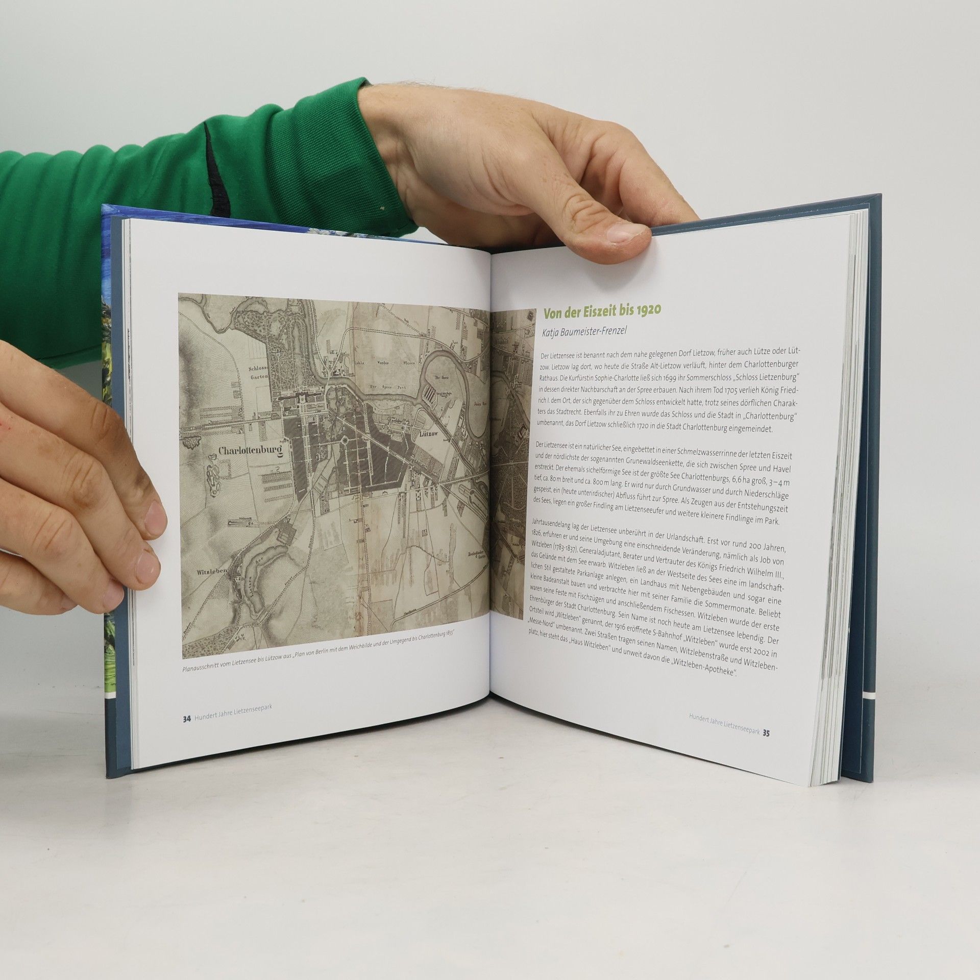 Irene Fritsch Festschrift 100 Jahre Lietzenseepark 1920-2020