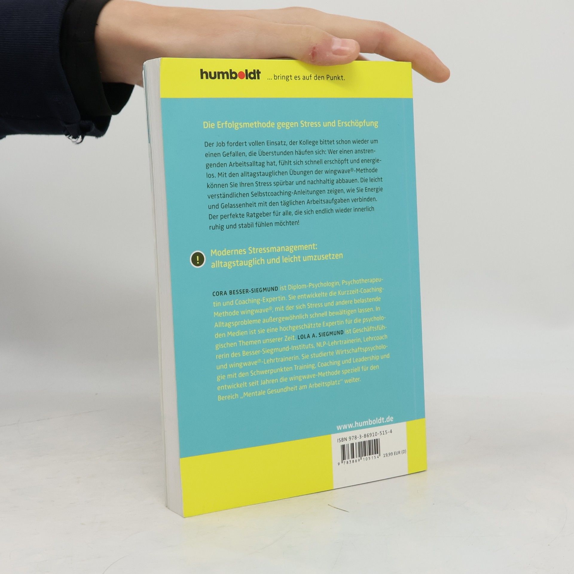 Cora Besser-Siegmund Work-Health Balance