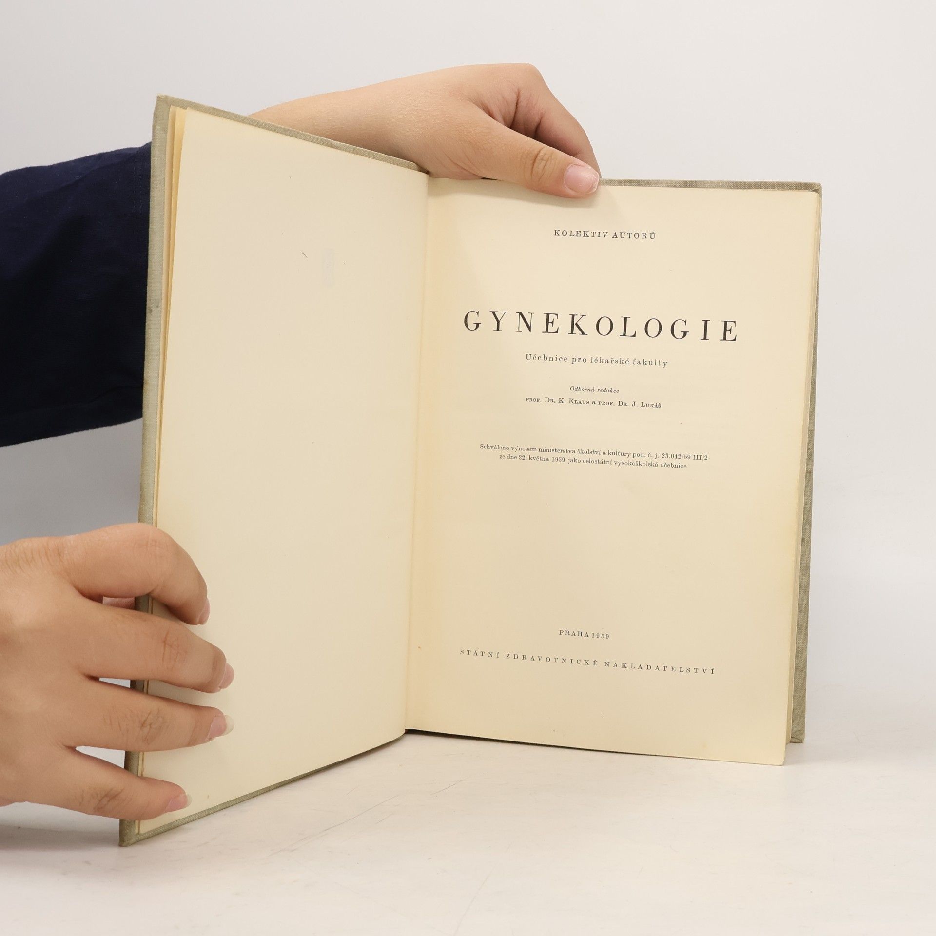 Josef Lukáš Gynekologie. Učebnice pro lékařské fakulty