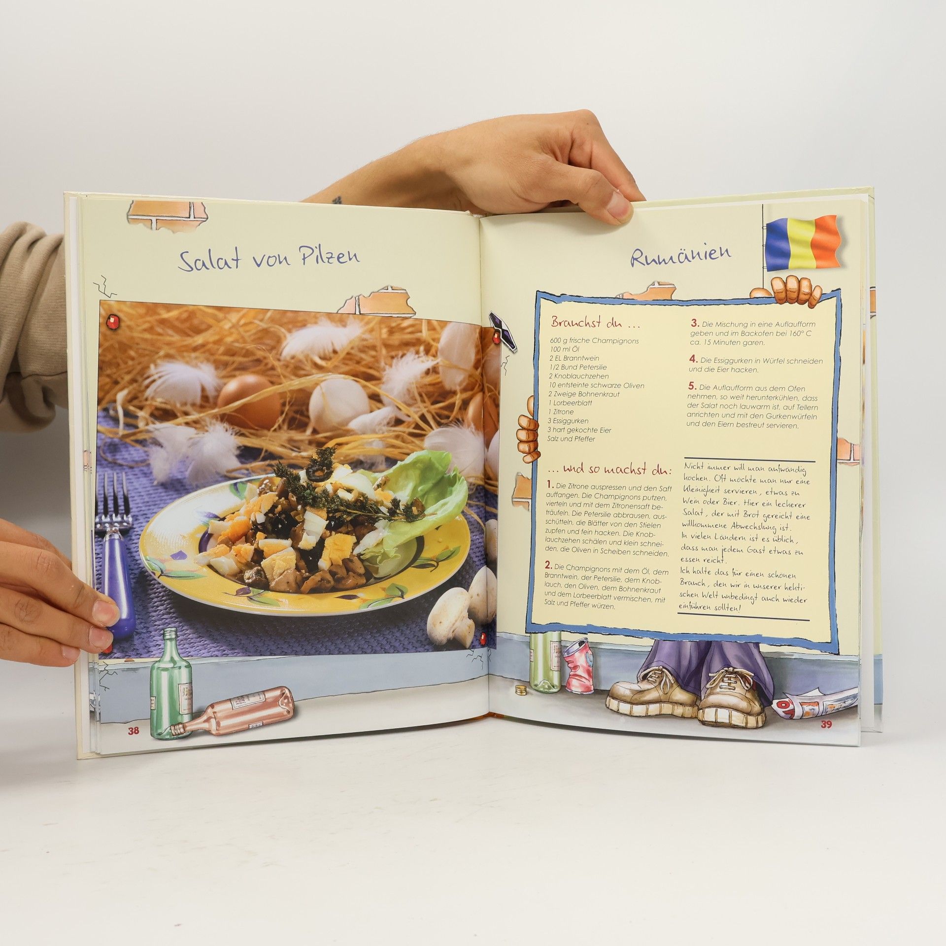 Gerhard Poggenpohl Voll konkret krass Kollege Kochbuch
