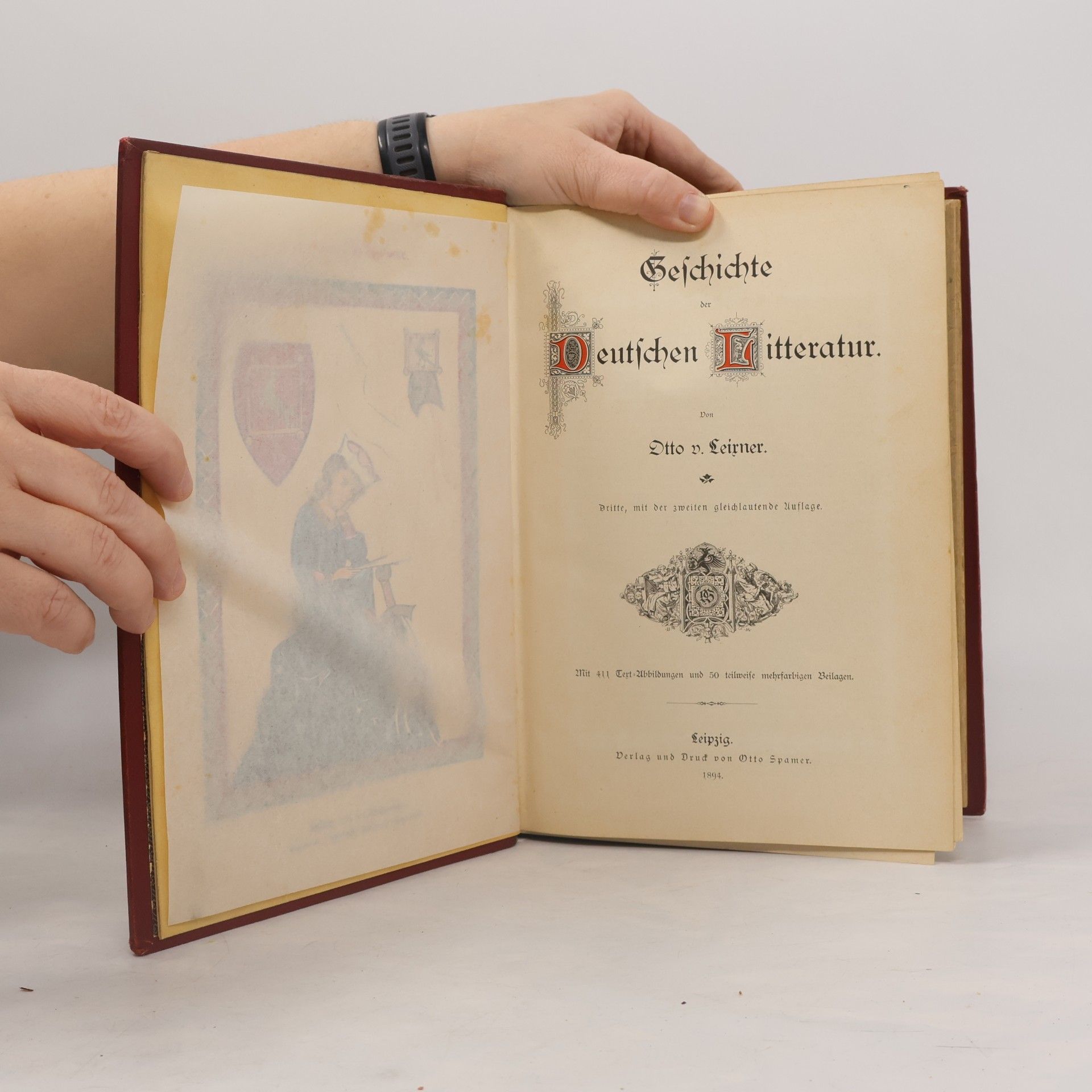 Otto Von Leixner Geschichte der Deutschen Litteratur