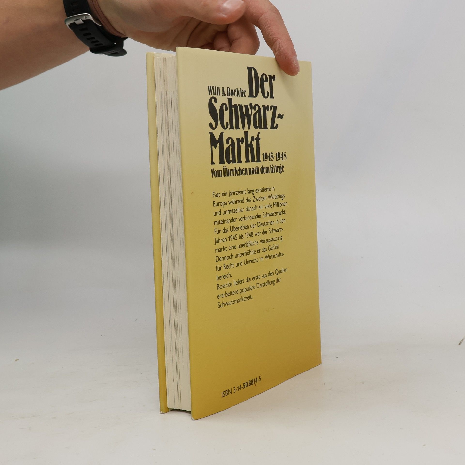 Willi A. Boelcke Der Schwarzmarkt 1945–1948: Vom Überleben nach dem Kriege
