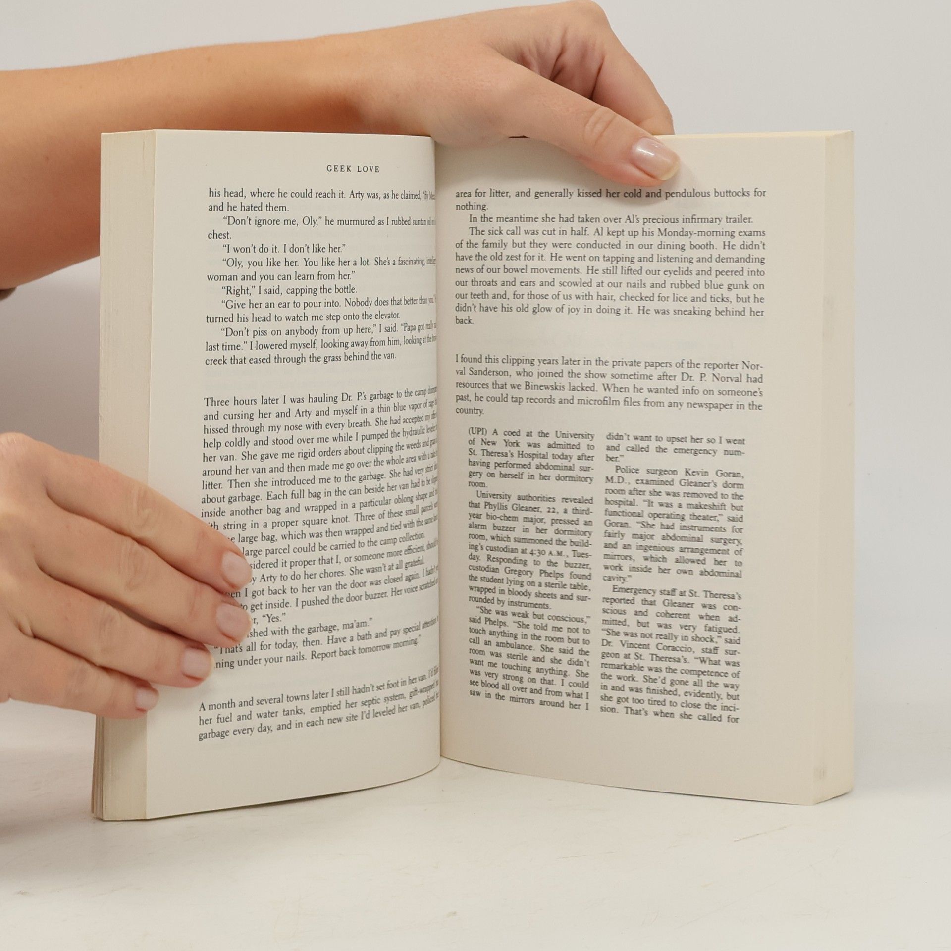 Katherine Dunn Geek Love. Binewskis: Verfall einer radioaktiven Familie, englische Ausgabe