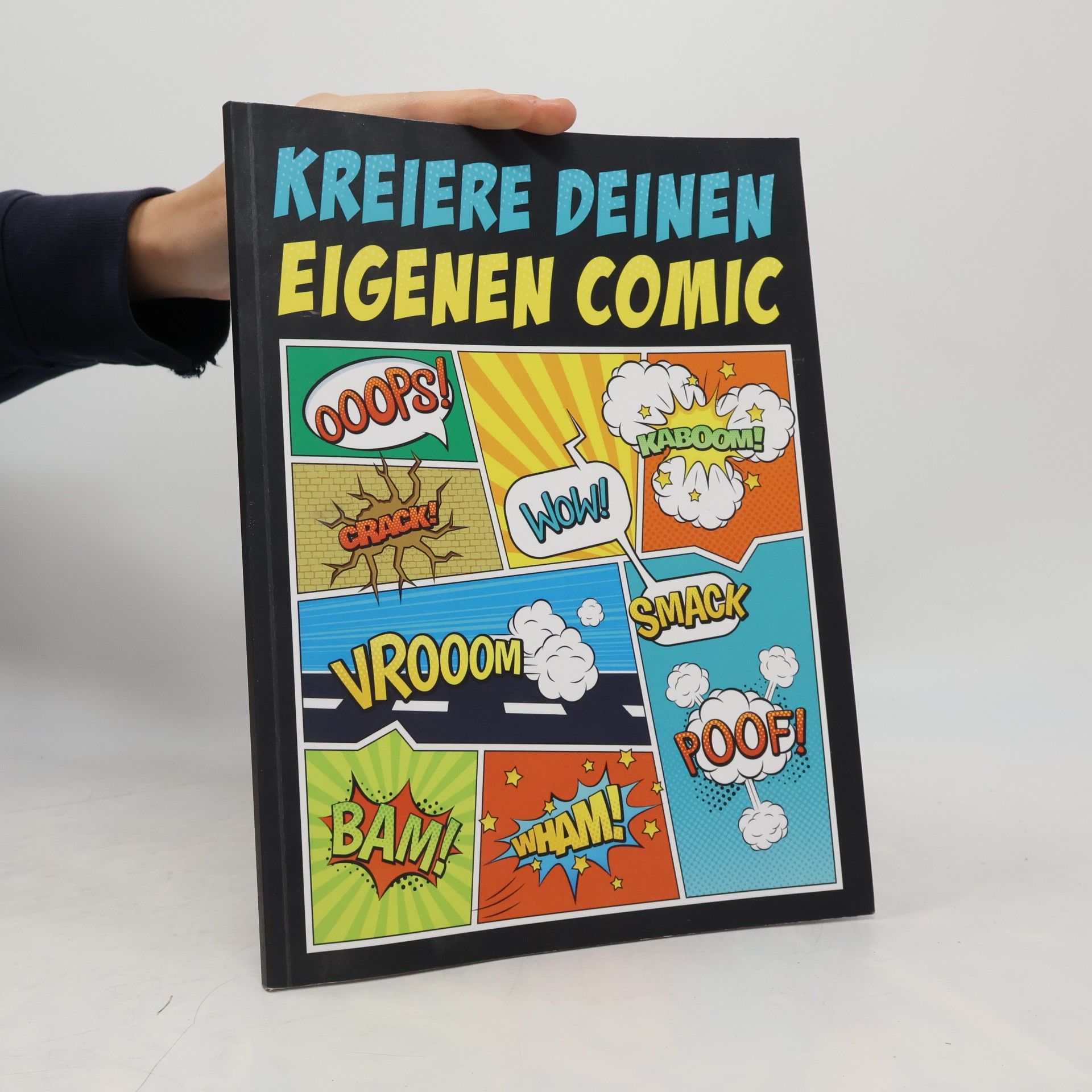 Kreiere deinen eigenen Comic: 100 leere Comic-Seiten für Erwachsene, Teenagers & Kinder