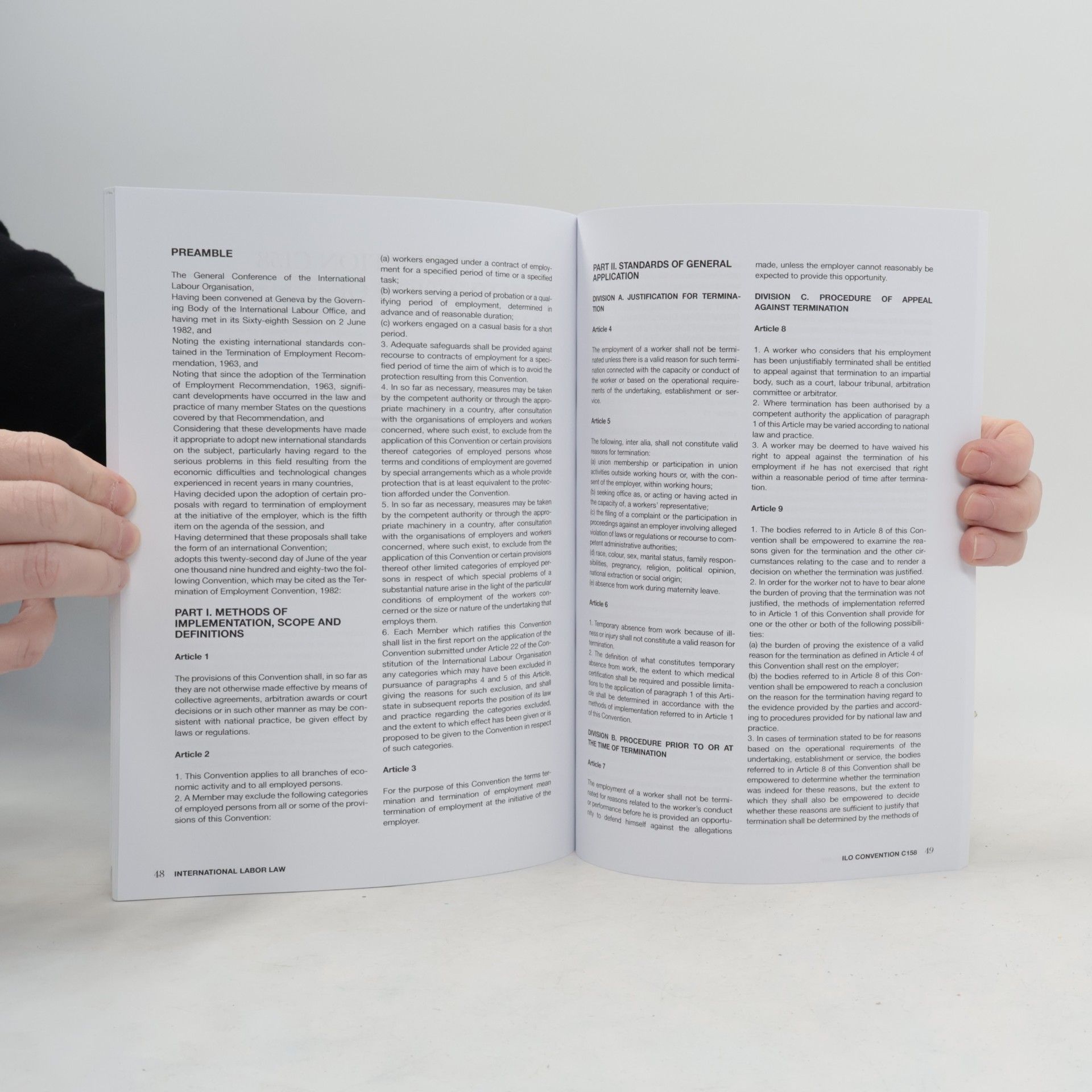 Various authors International Labor Law