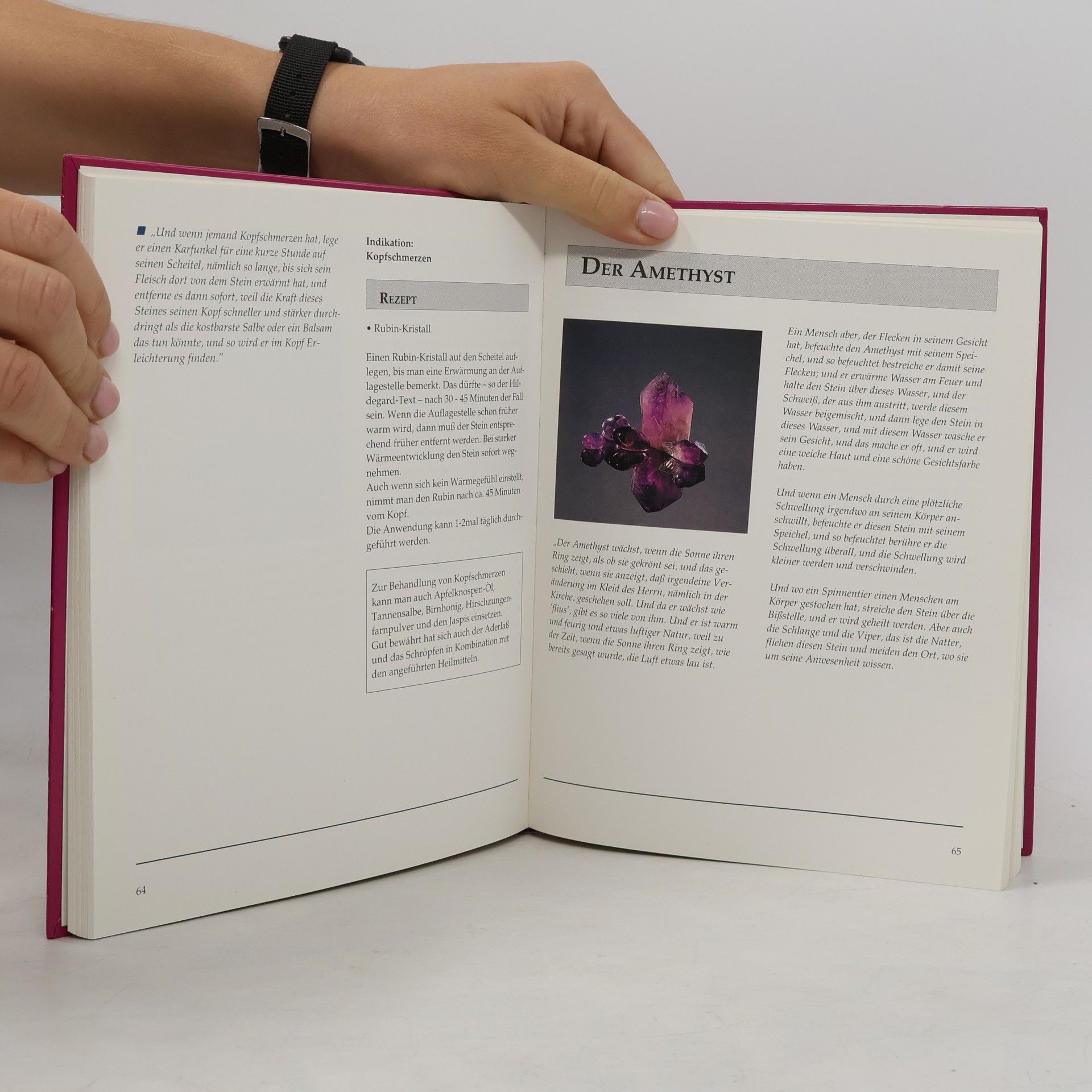 Hildegard of Bingen Atlas der Edelsteine und Metalle