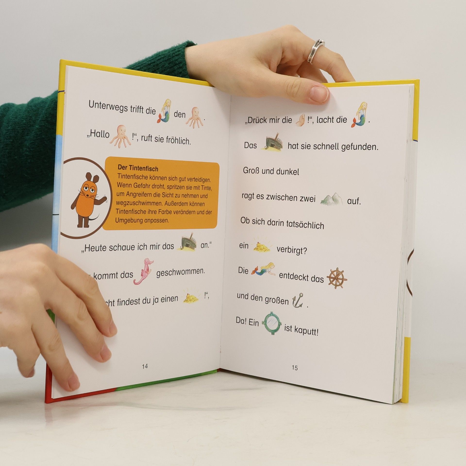 Sarah Bosse Lesestart mit der Maus