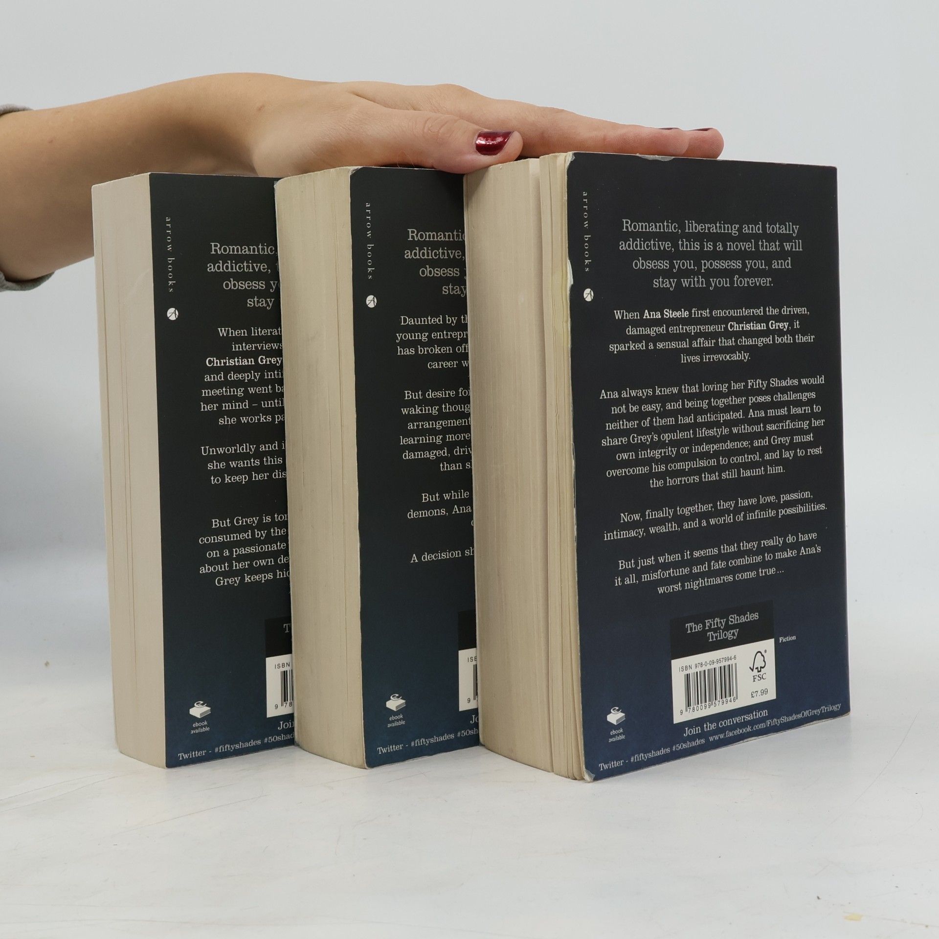 E. L. James The Fifty Shades Trilogy
