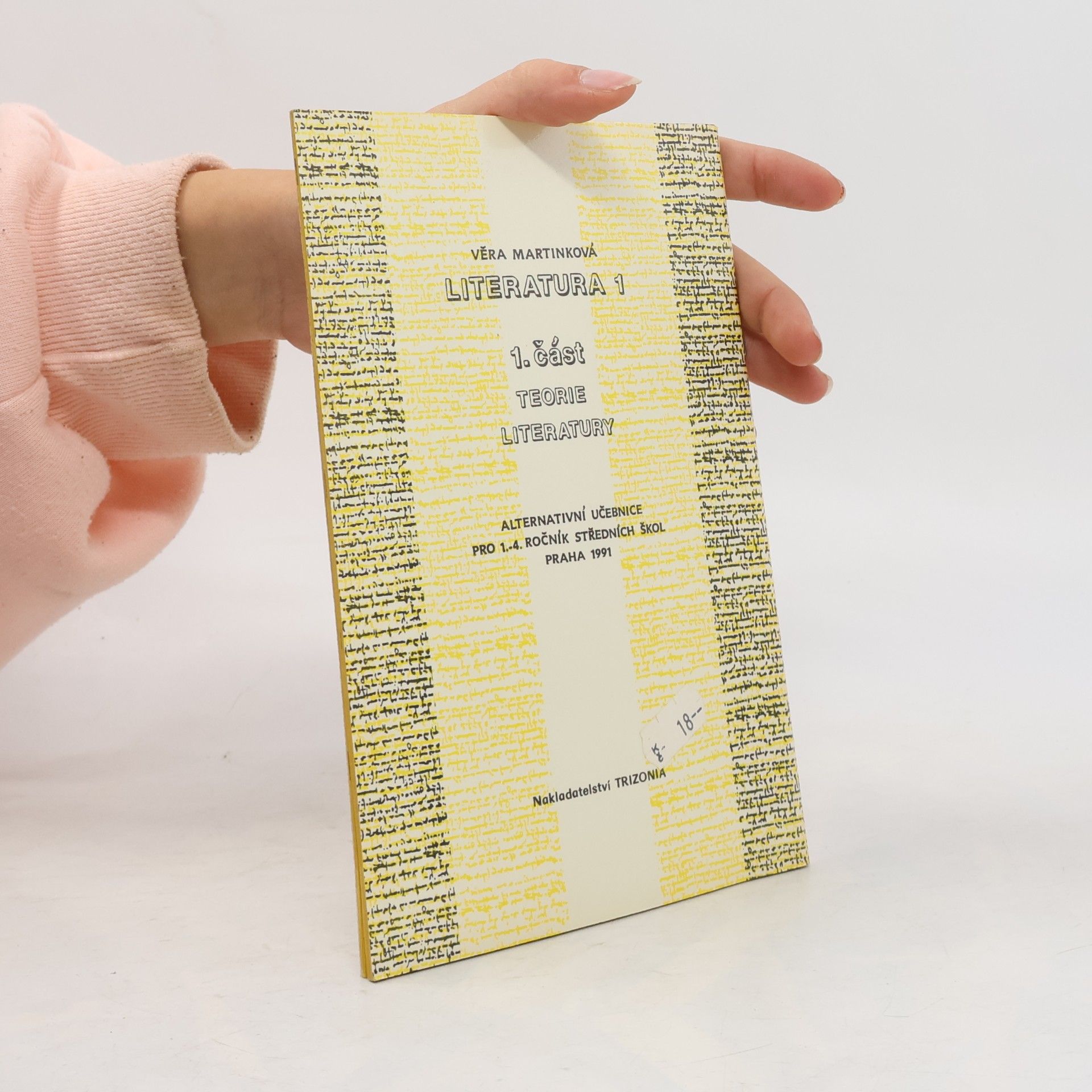 Kolektív autorov Literatura 1. 1. část. Teorie literatury