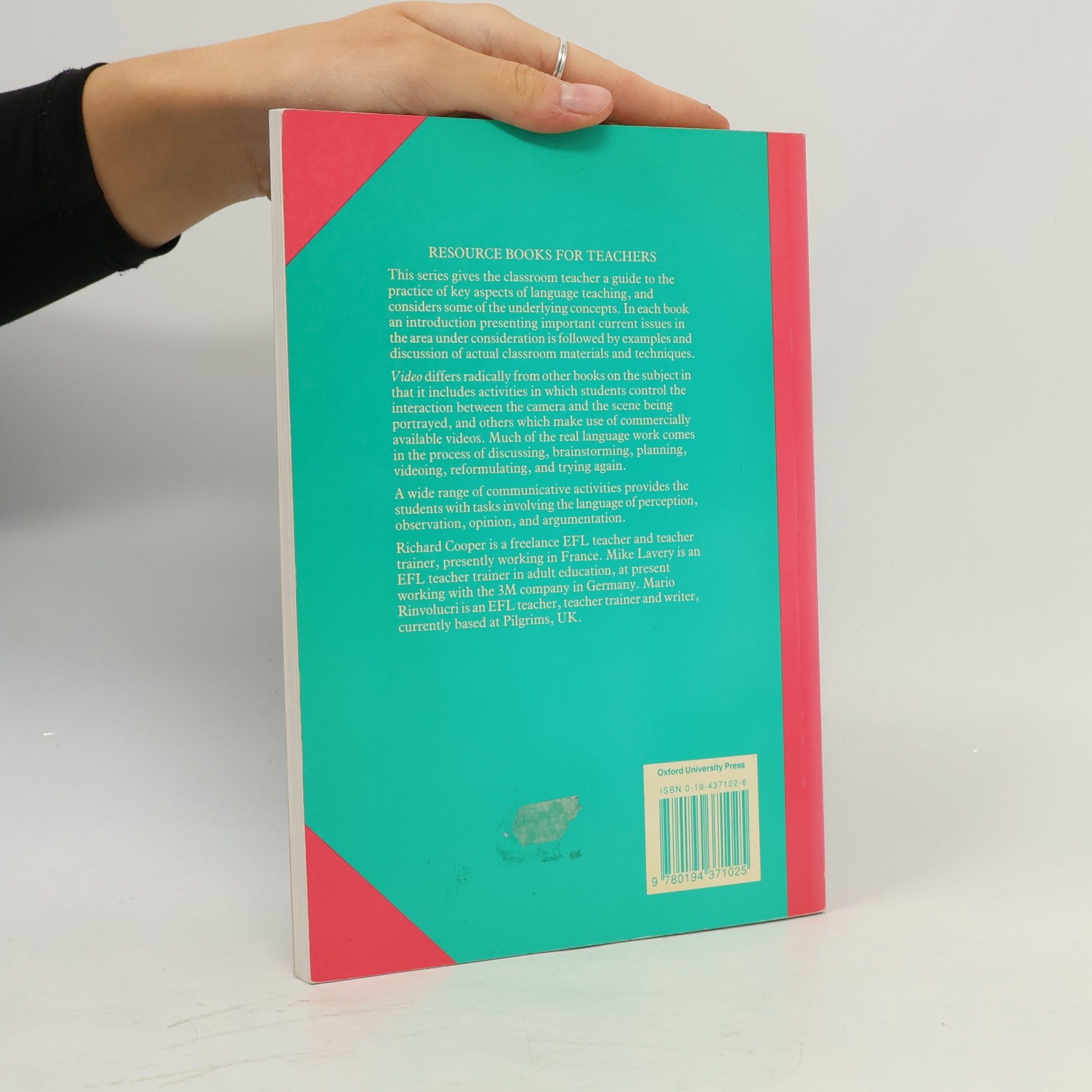 Richard Cooper Resource Books For Teachers: Video