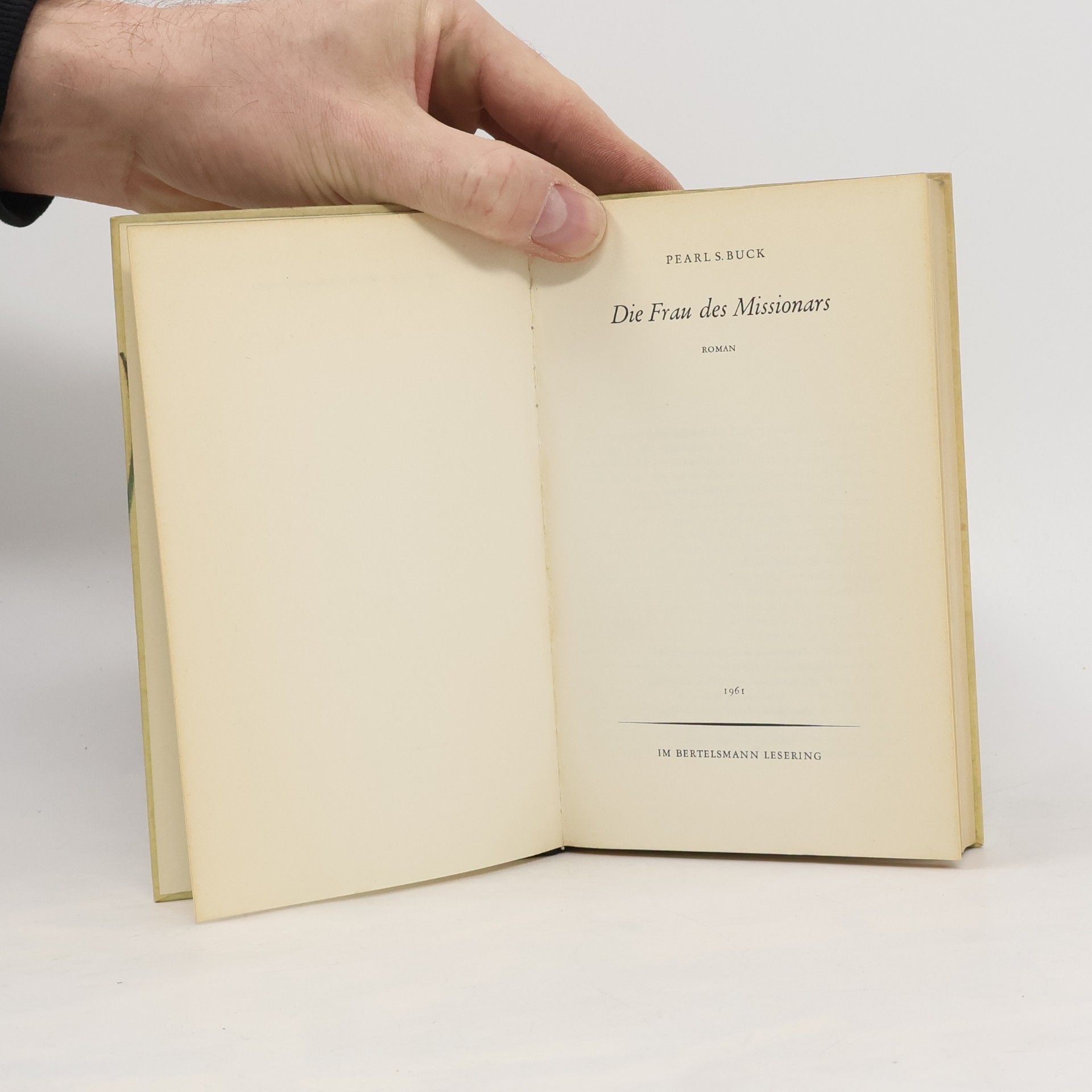 Pearl S. Buck Die Frau des Missionars