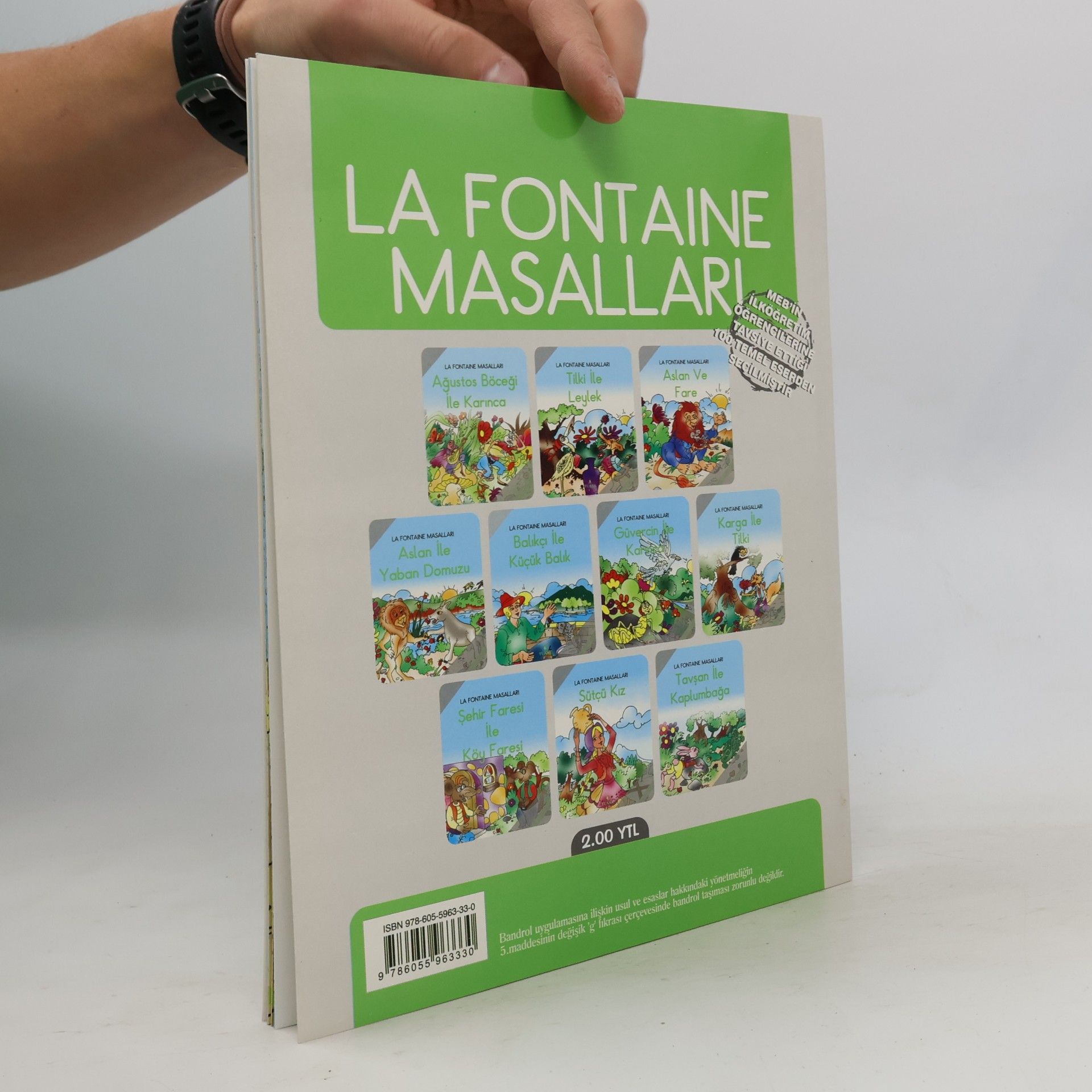 La Fontaine Balıkçı ile Küçük Balık