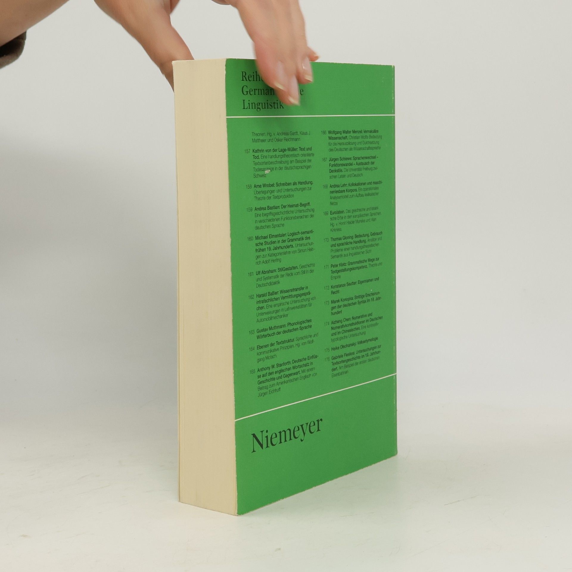 Angelika Linke Studienbuch Linguistik