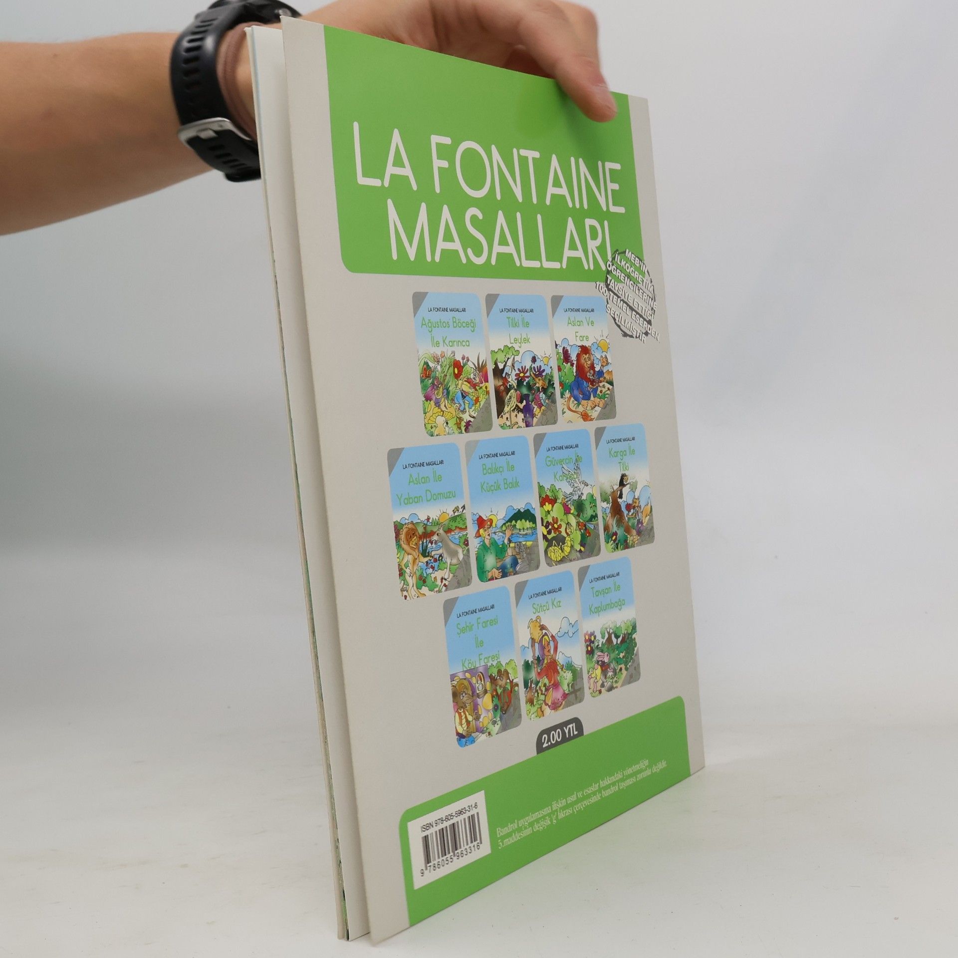 La Fontaine Aslan ve Fare