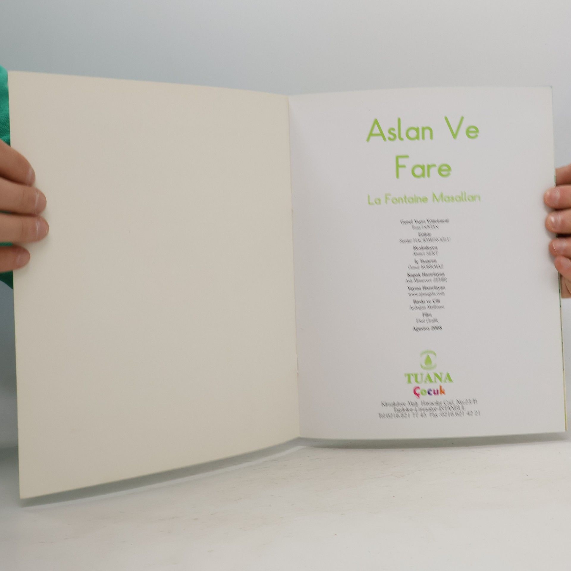La Fontaine Aslan ve Fare