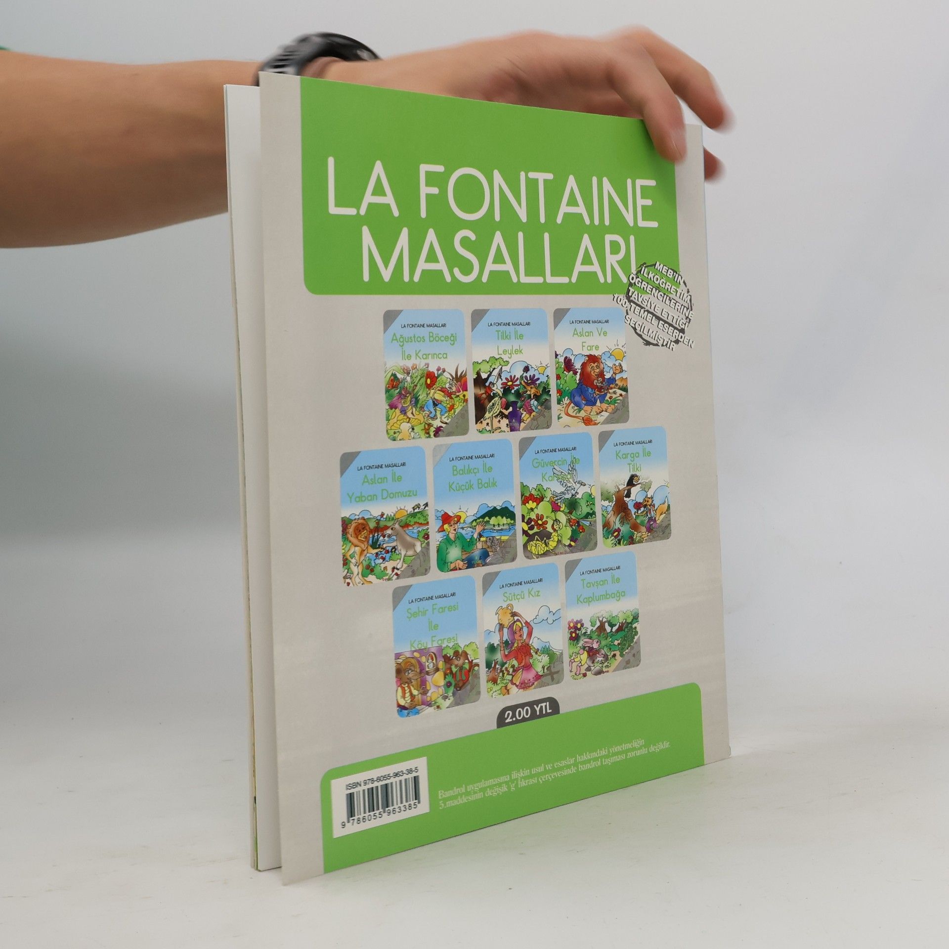 La Fontaine Tavşan ile Kaplumbağa