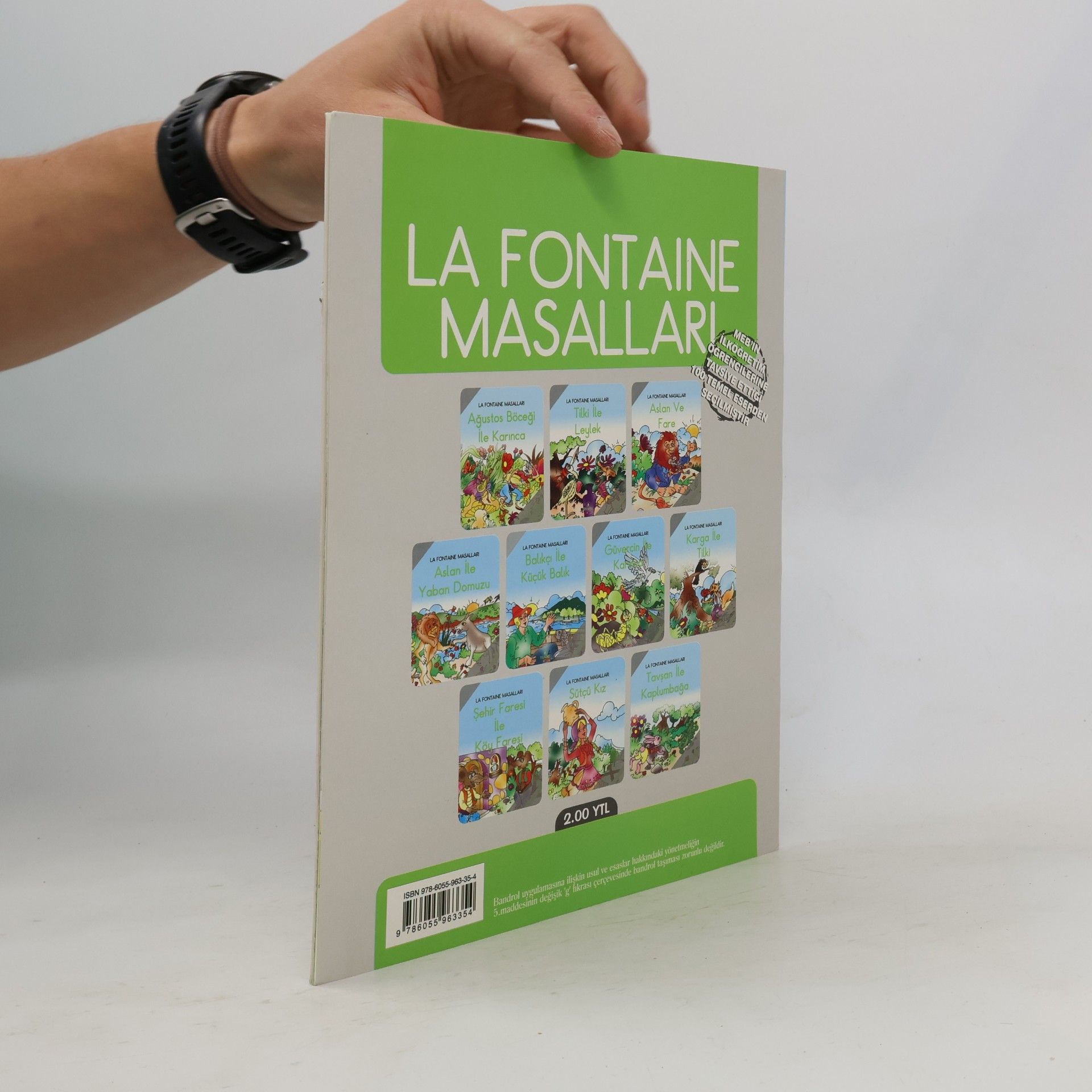 La Fontaine Karga ile Tilki