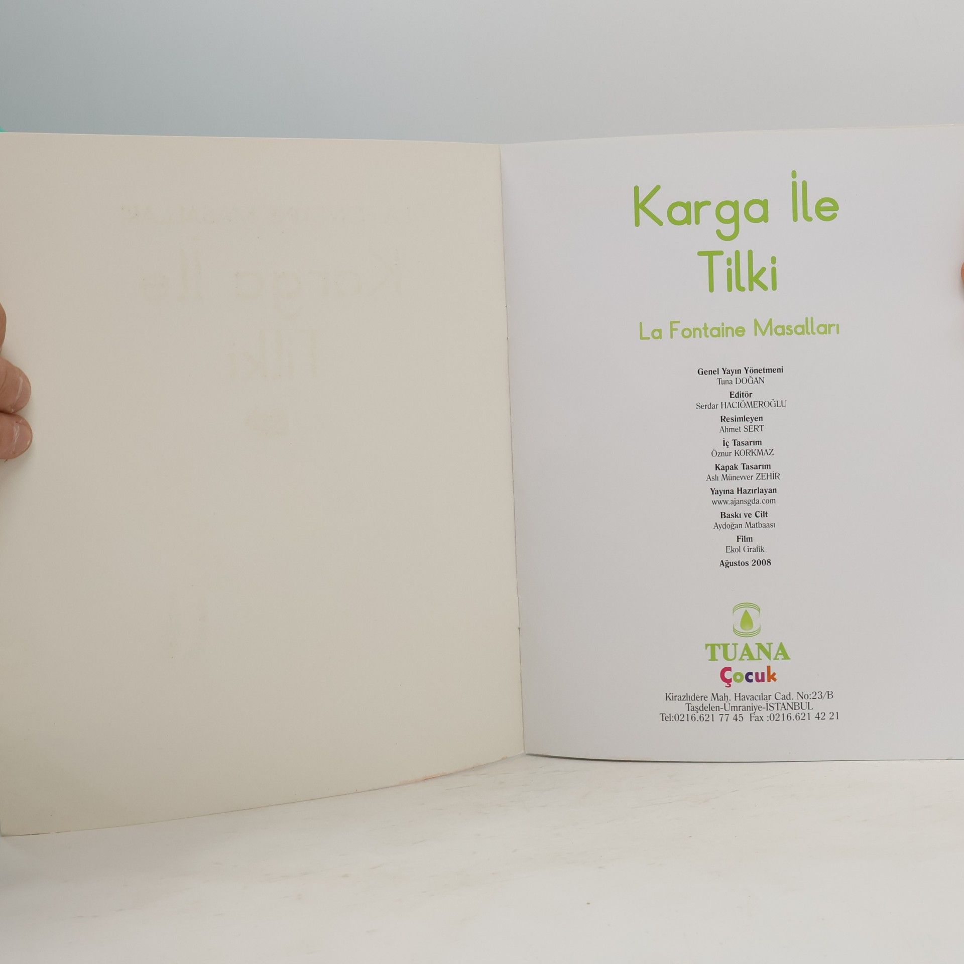 La Fontaine Karga ile Tilki