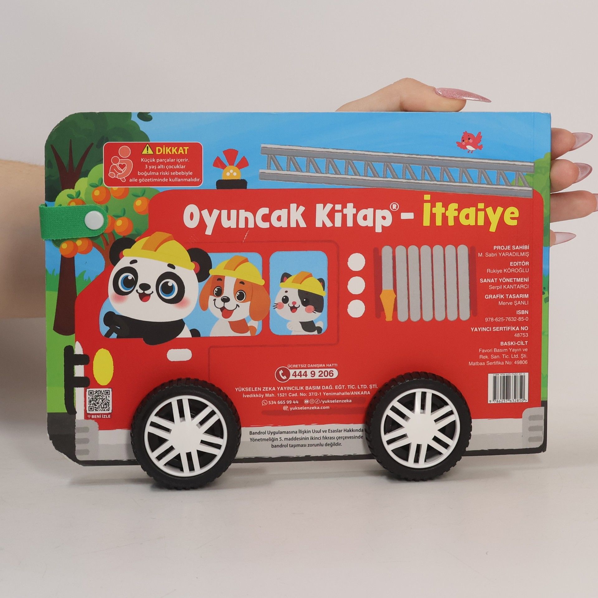 M. Sabri YARADILMIŞ Oyuncak Kitap - İtfaiye
