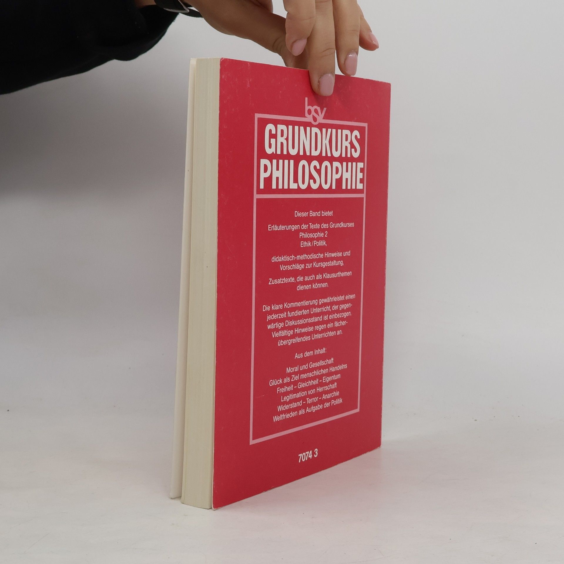 Gerd Gerhardt Grundkurs Philosophie 2. Kommentarband. Ethik. Politik.