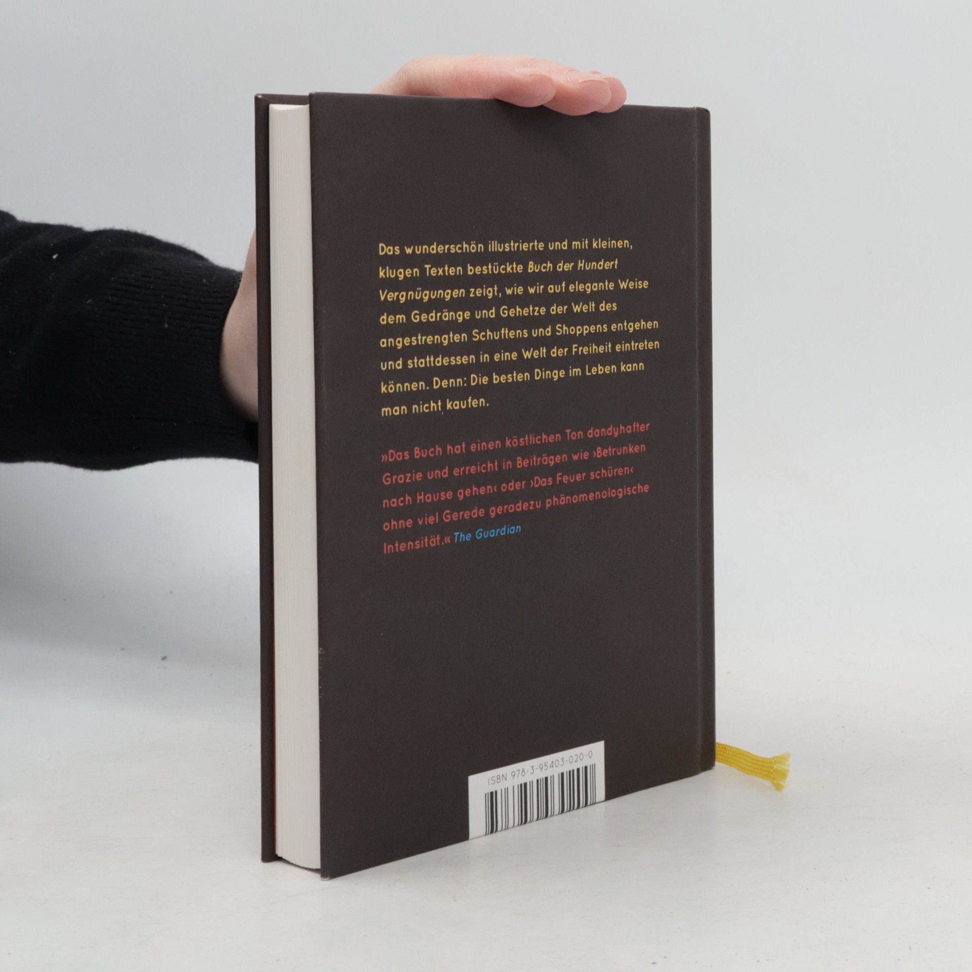 Tom Hodgkinson Das Buch der hundert Vergnügungen