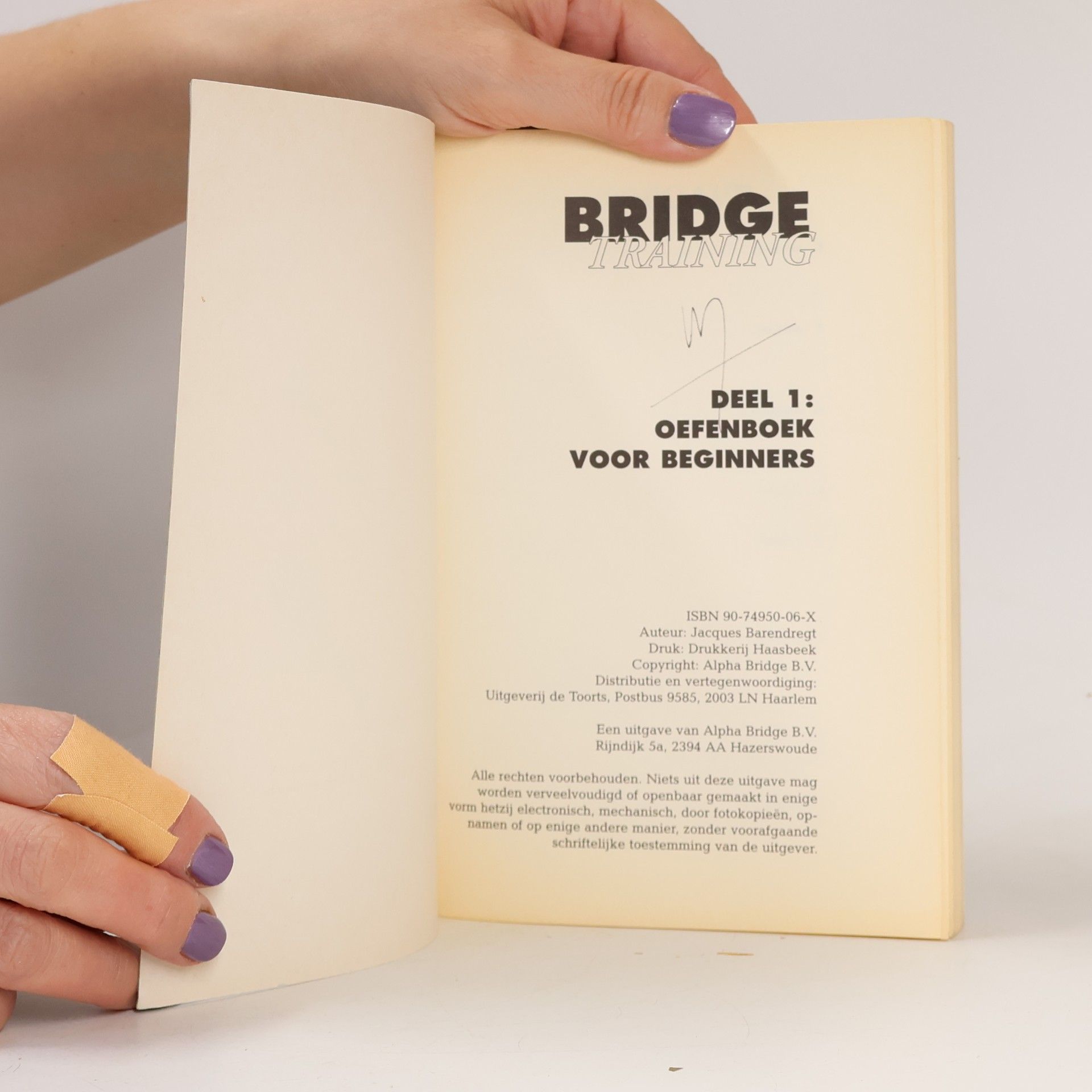 Jacques Barendregt Bridge Training 1