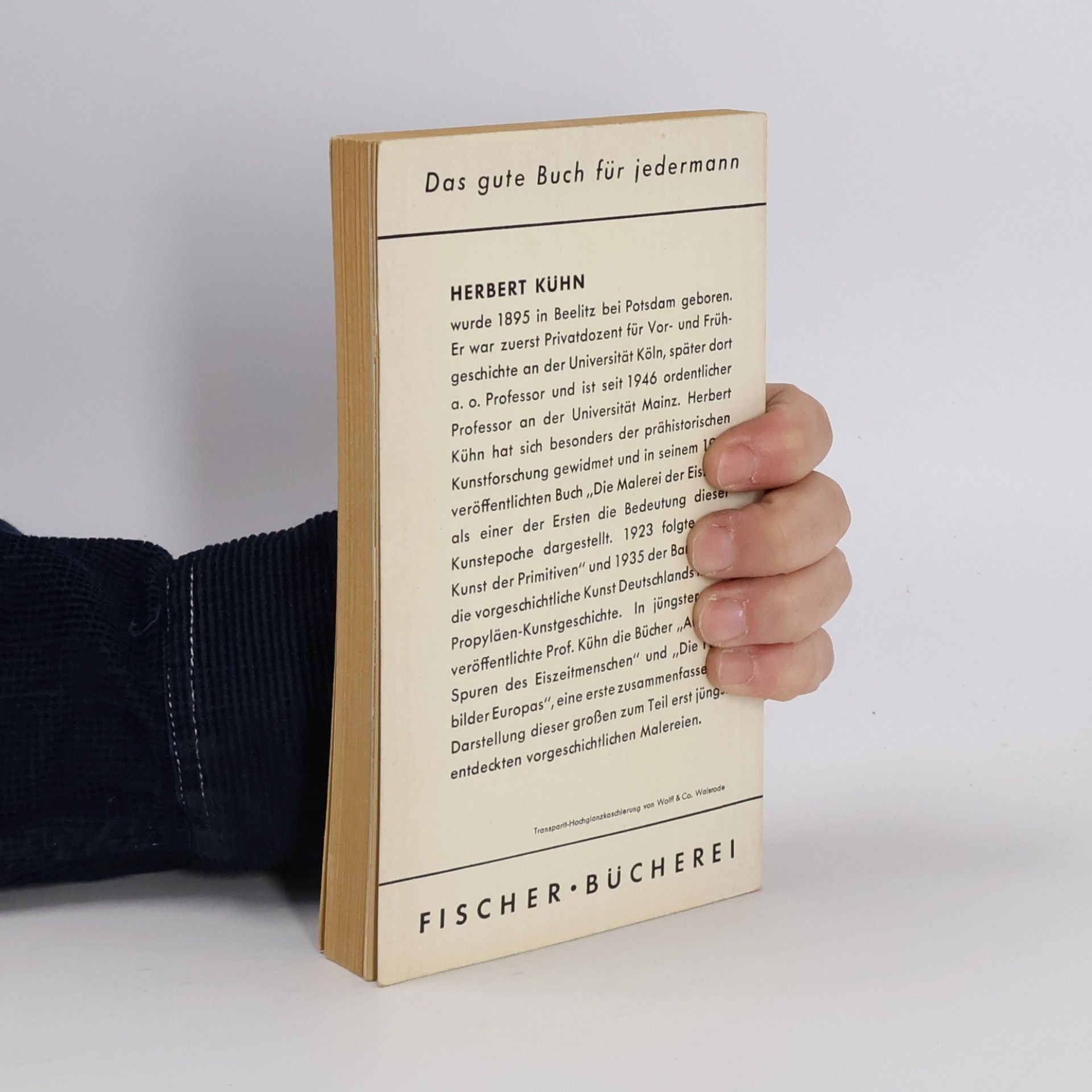 Herbert Kühn Das Erwachen der Menschheit