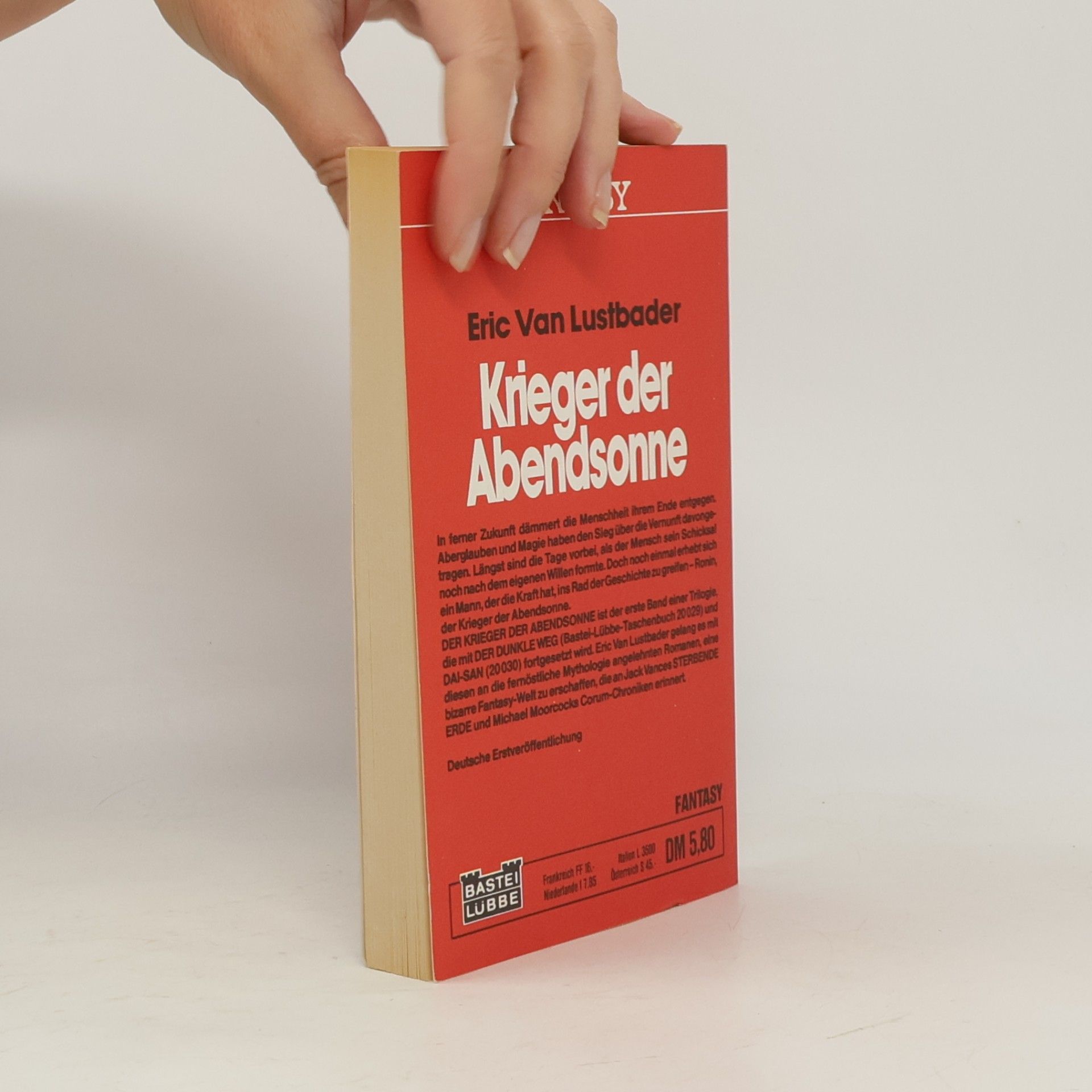 Eric Van Lustbader Krieger der Abendsonne. Science Fiction. Fantasy