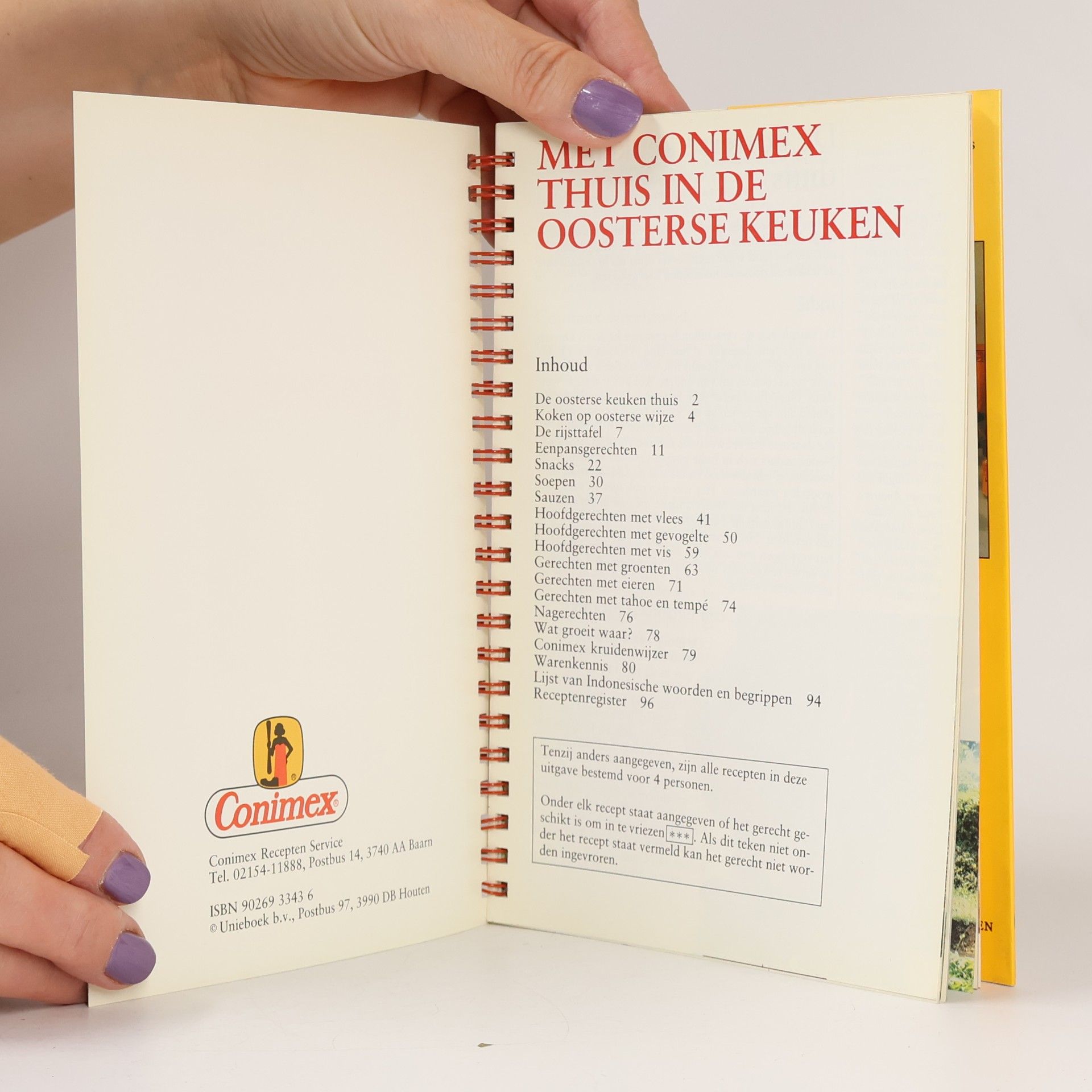 Various authors Met Conimex thuis in de Oosterse keuken