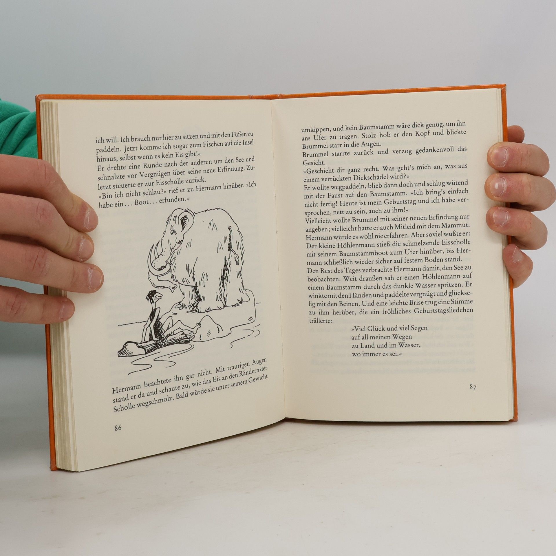 Derek Sampson Brummel und das zottige Mammut