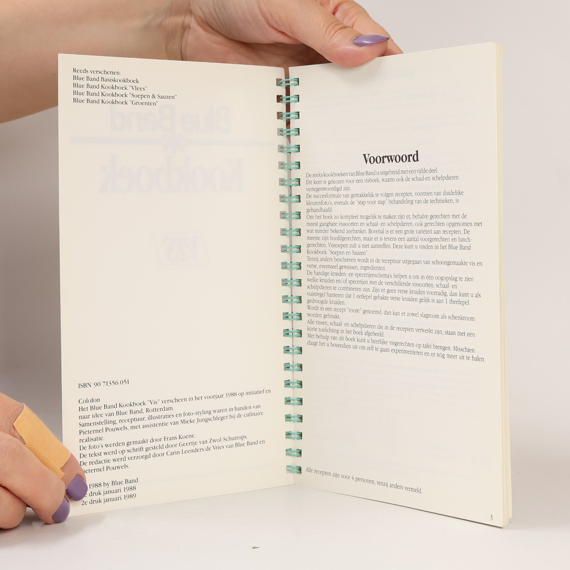 Frans Koene Blue Band Kookboek
