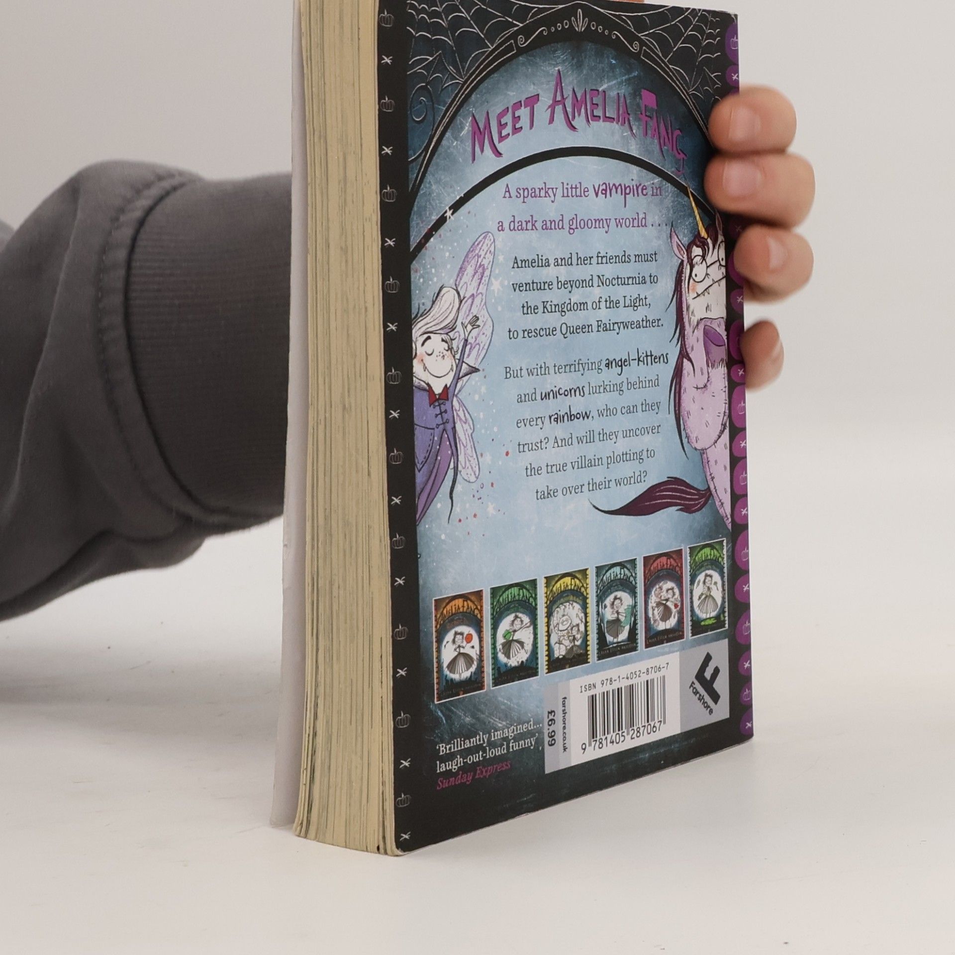 Laura Anderson Amelia Fang and the Unicorn Lords