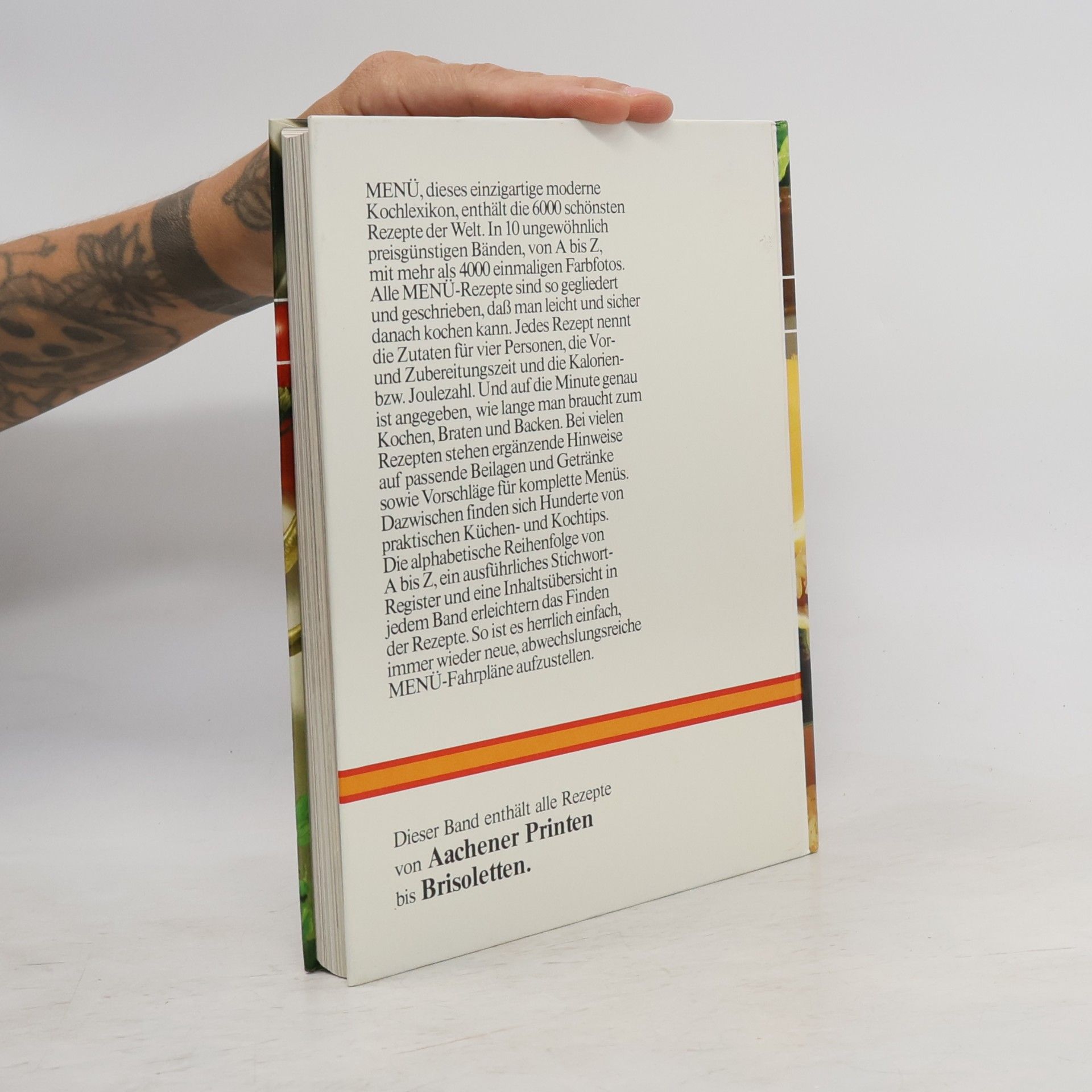 Autorenkollektiv Menu. Das groβe moderne Kochlexikon 1