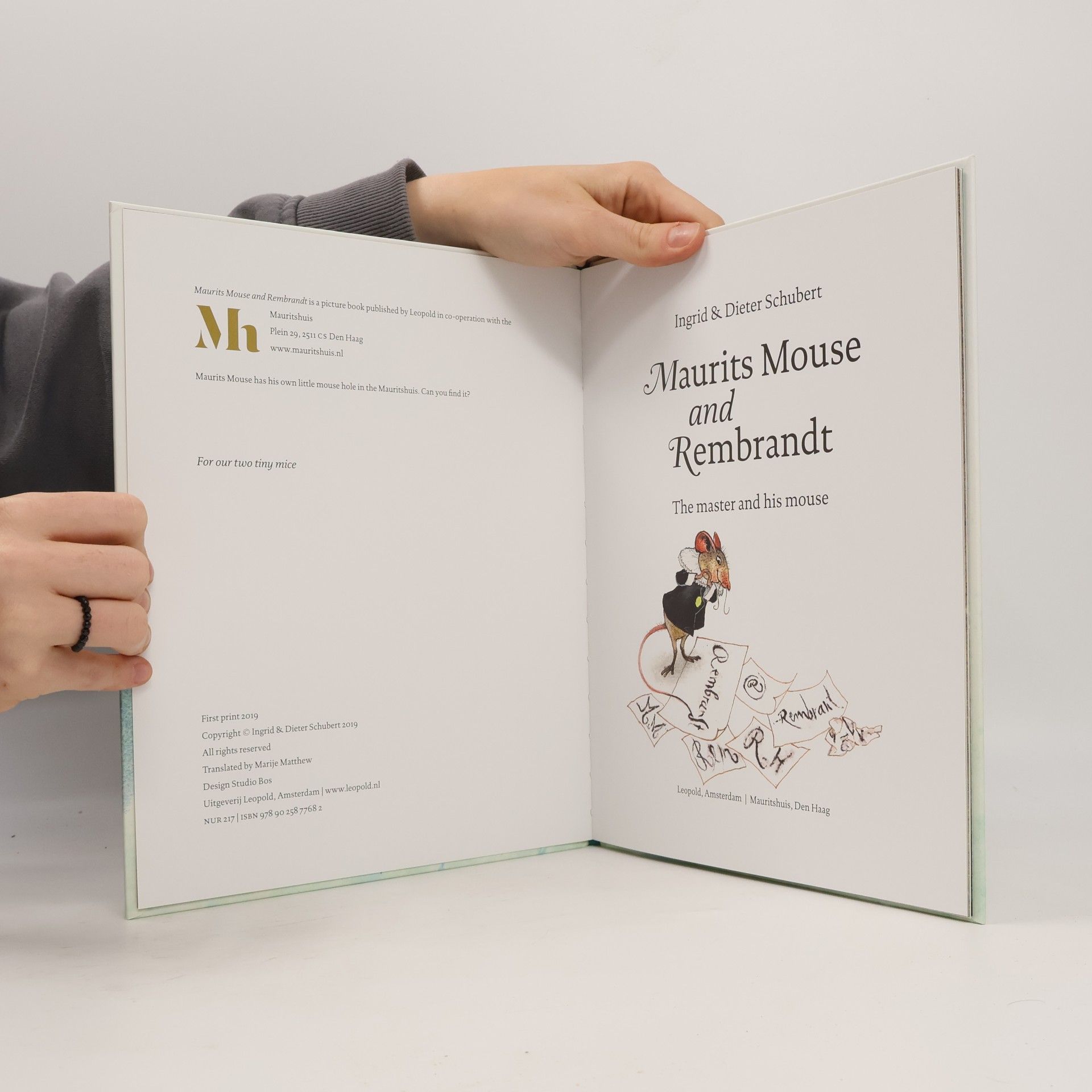 Dieter Schubert Maurits Mouse and Rembrandt